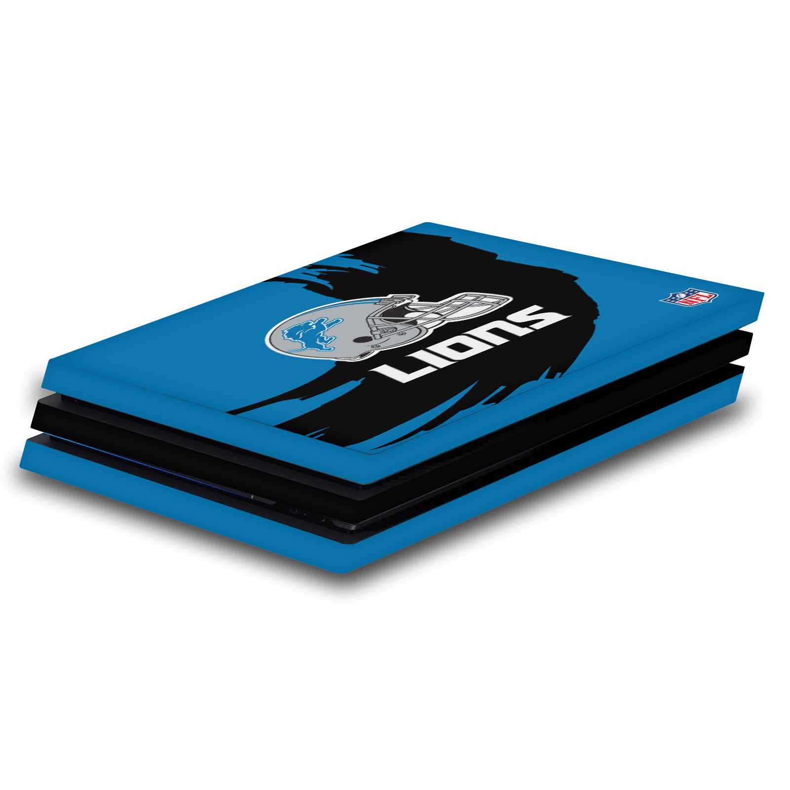 OFFICIAL NFL DETROIT LIONS VINYL STICKER SKIN DECAL FOR SONY PS4 PRO CONSOLE