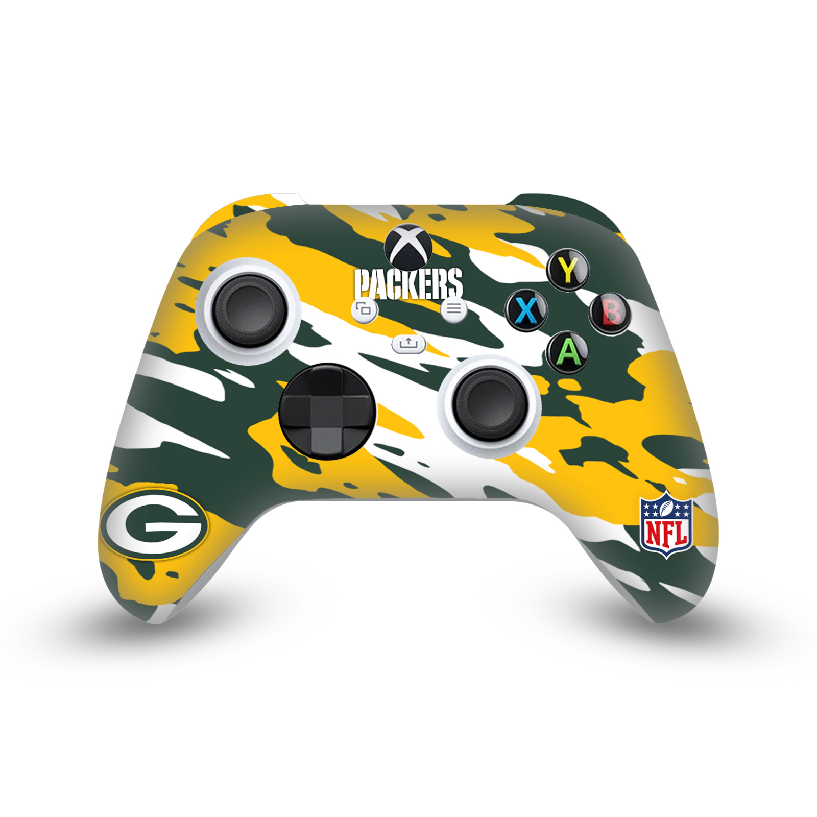 NFL GREEN BAY PACKERS VINYL SKIN DECAL FOR XBOX SERIES X / SERIES S CONTROLLER