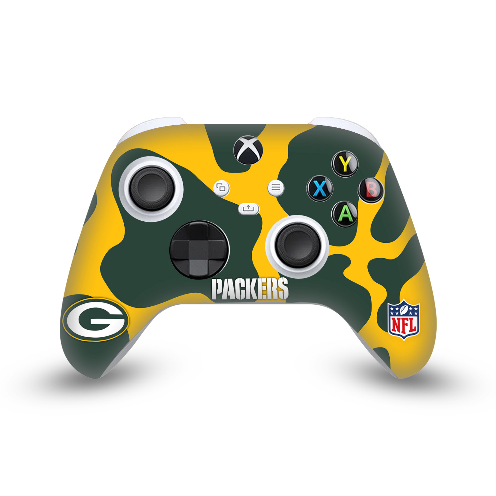 NFL GREEN BAY PACKERS VINYL SKIN DECAL FOR XBOX SERIES X / SERIES S CONTROLLER