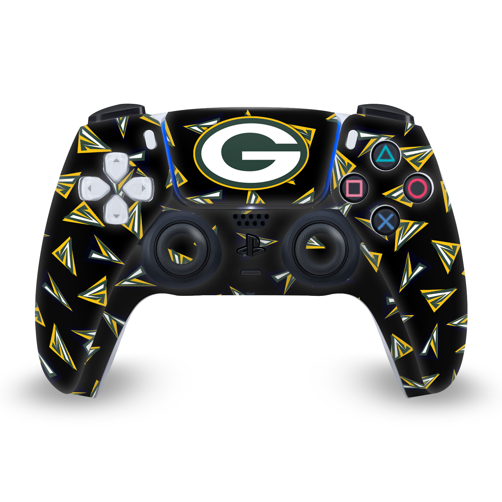 OFFICIAL NFL GREEN BAY PACKERS VINYL SKIN FOR PS5 SONY DUALSENSE CONTROLLER