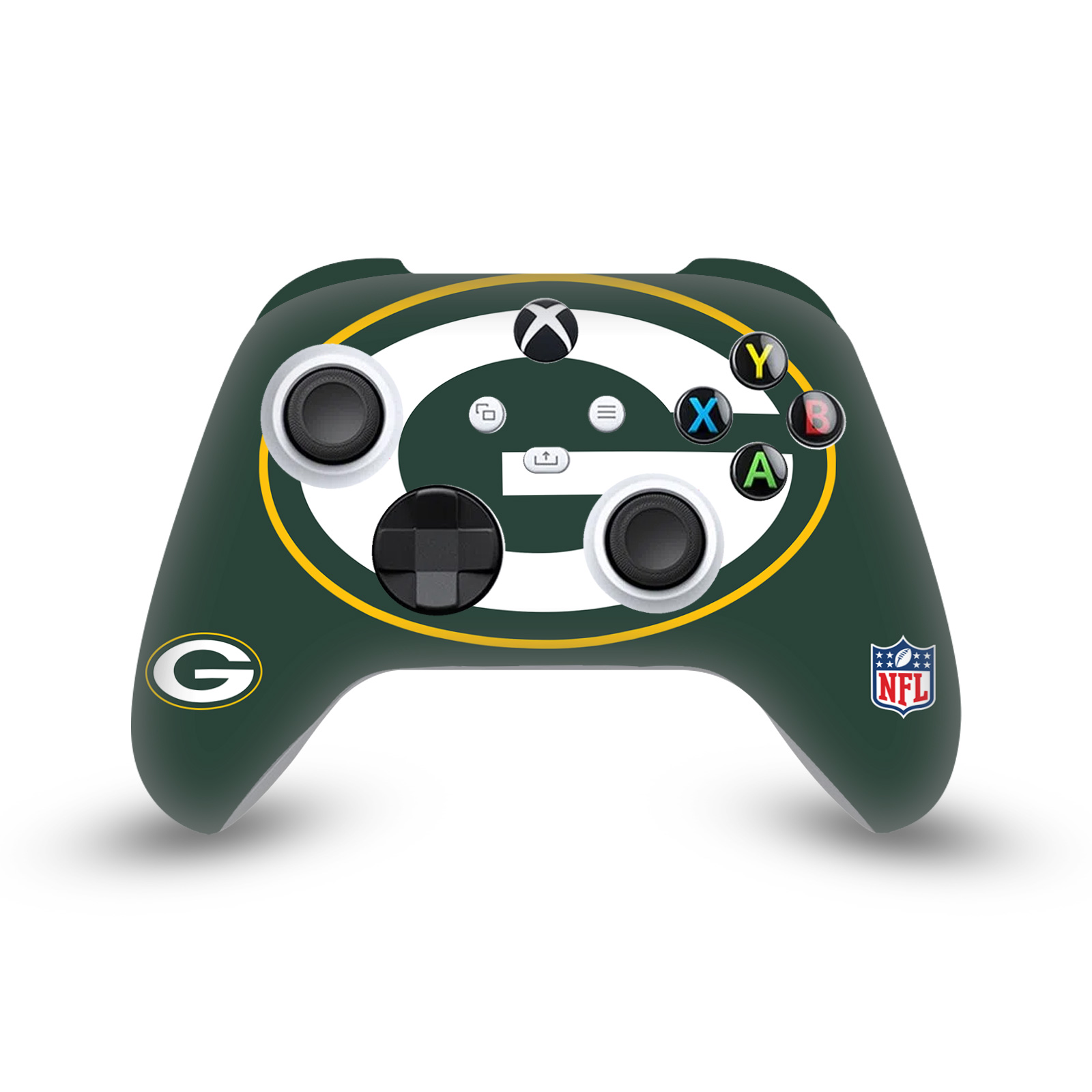 NFL GREEN BAY PACKERS VINYL SKIN DECAL FOR XBOX SERIES X / SERIES S CONTROLLER