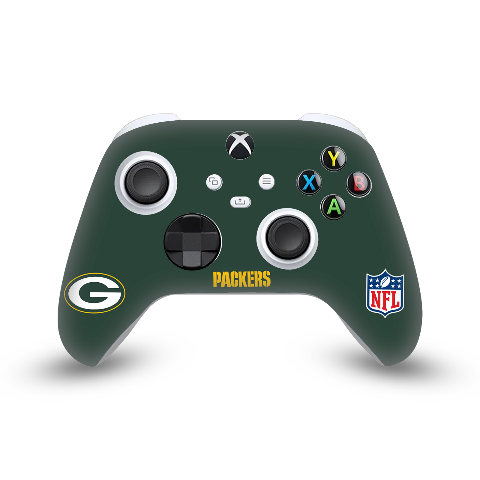 NFL GREEN BAY PACKERS VINYL SKIN DECAL FOR XBOX SERIES X / SERIES S CONTROLLER