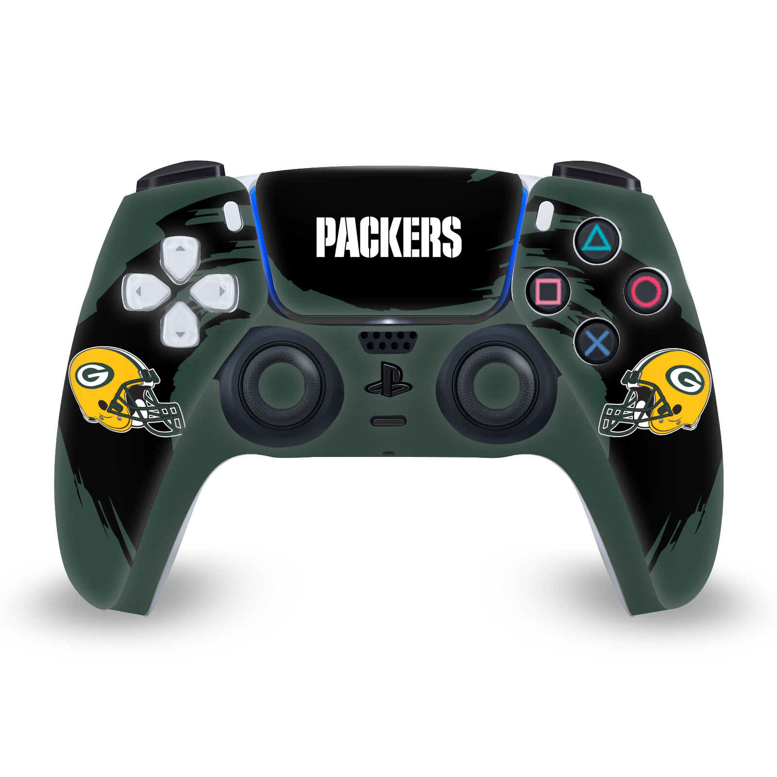 OFFICIAL NFL GREEN BAY PACKERS VINYL SKIN FOR PS5 SONY DUALSENSE CONTROLLER