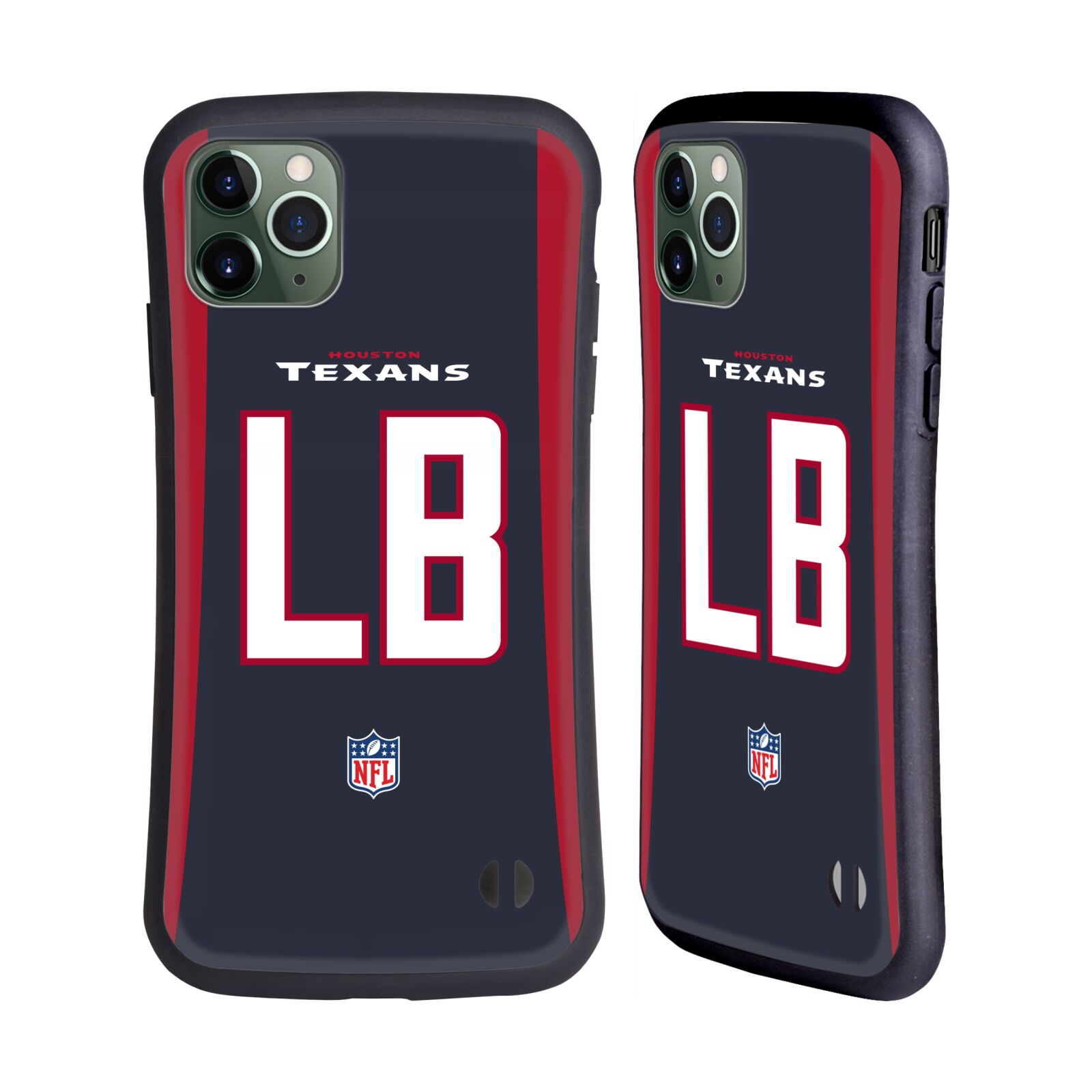 OFFICIAL NFL HOUSTON TEXANS POSITIONS & LOGO HYBRID CASE FOR APPLE iPHONES PHONE - Picture 8 of 13