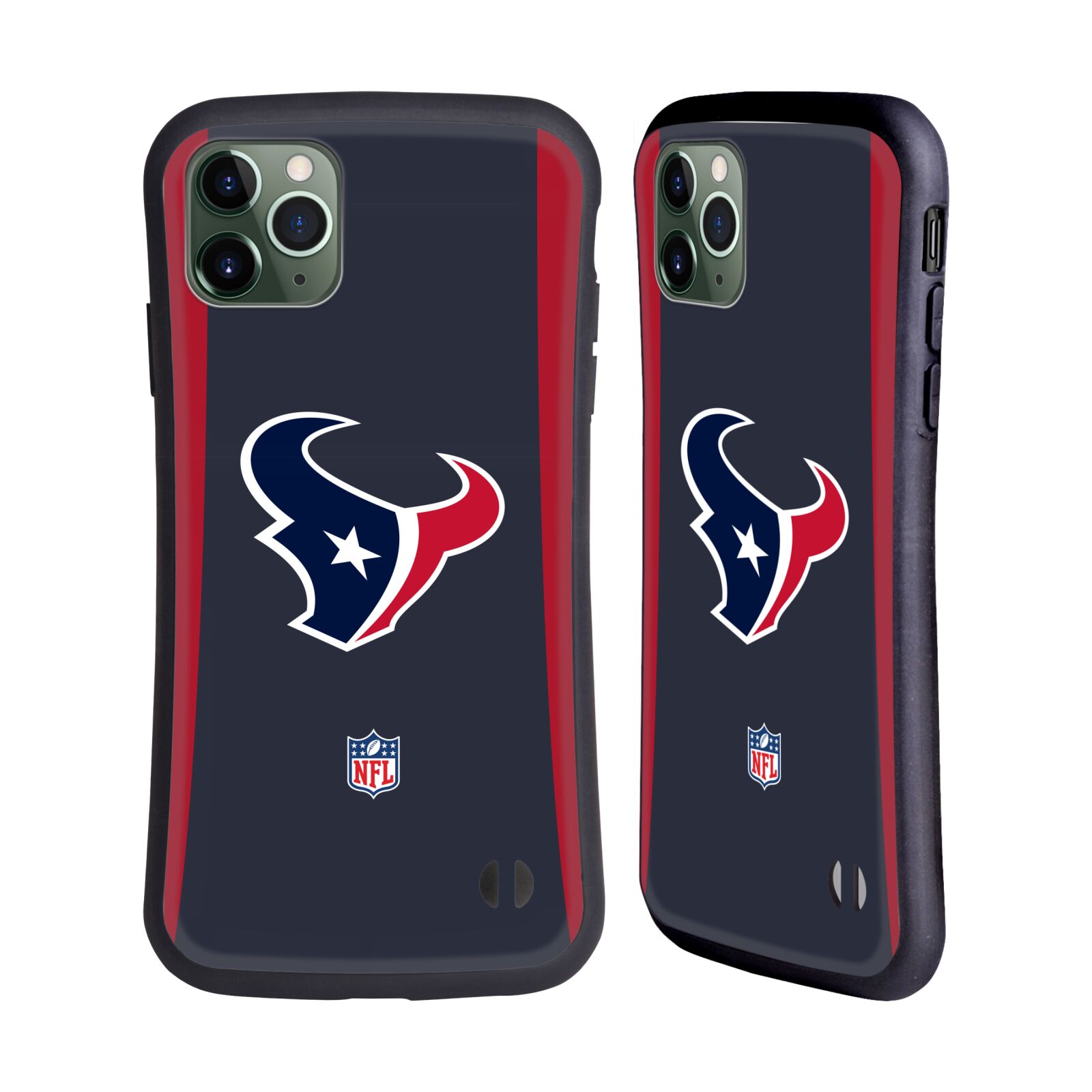 OFFICIAL NFL HOUSTON TEXANS POSITIONS & LOGO HYBRID CASE FOR APPLE iPHONES PHONE - Picture 9 of 13