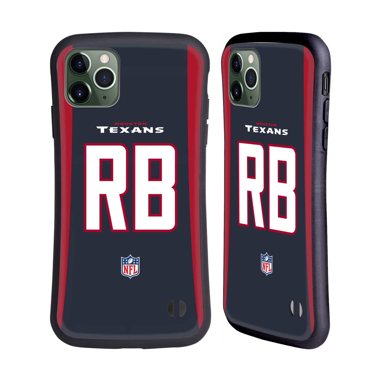 OFFICIAL NFL HOUSTON TEXANS POSITIONS & LOGO HYBRID CASE FOR APPLE iPHONES PHONE - Picture 11 of 13