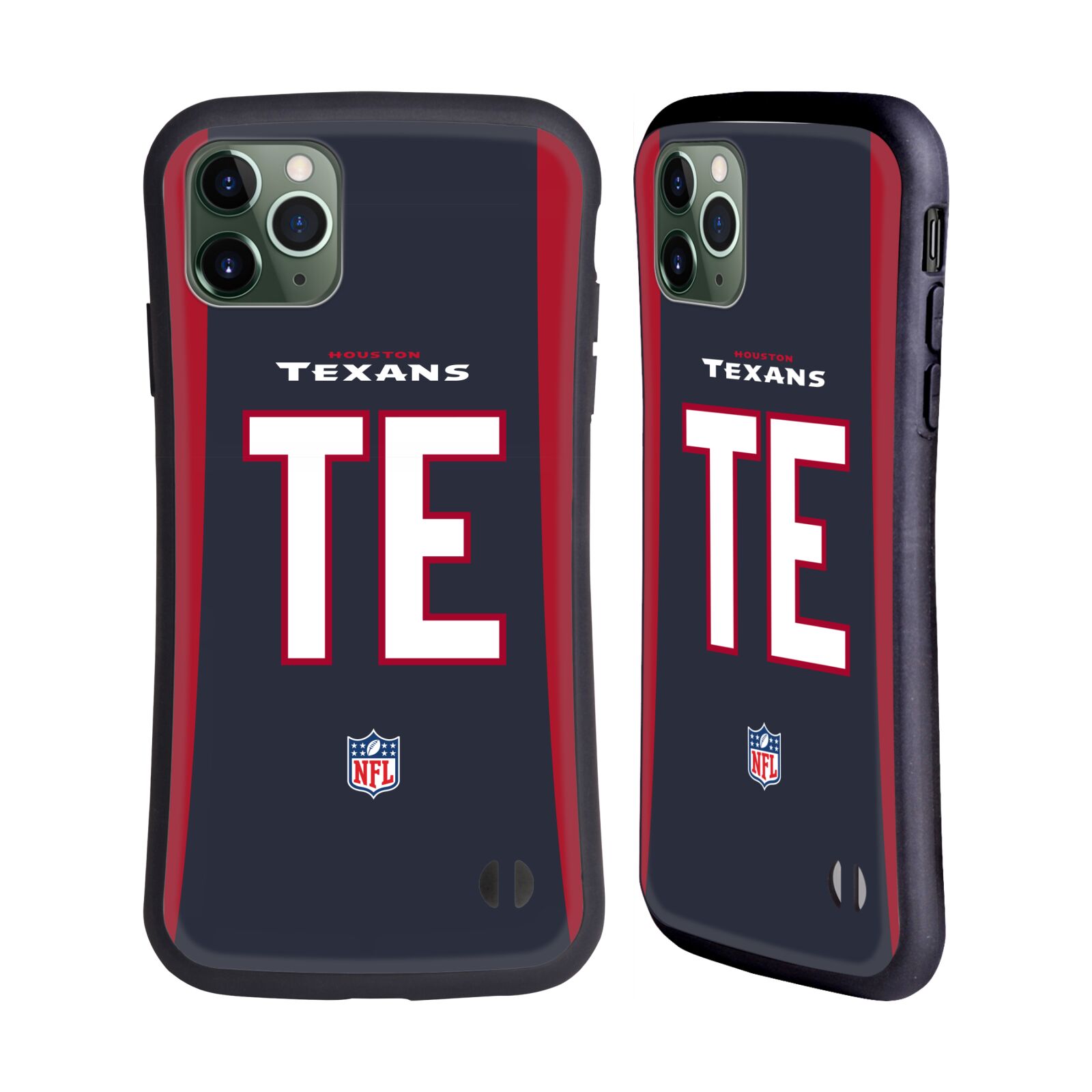 OFFICIAL NFL HOUSTON TEXANS POSITIONS & LOGO HYBRID CASE FOR APPLE iPHONES PHONE - Picture 12 of 13