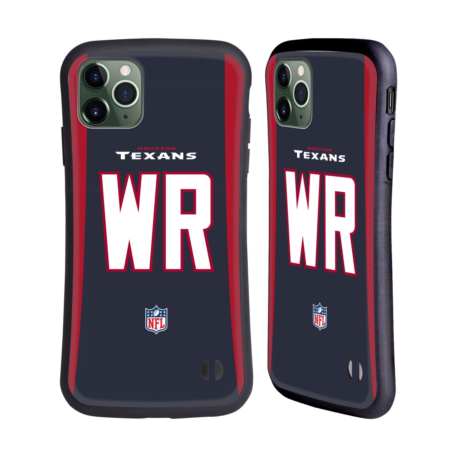 OFFICIAL NFL HOUSTON TEXANS POSITIONS & LOGO HYBRID CASE FOR APPLE iPHONES PHONE - Picture 13 of 13