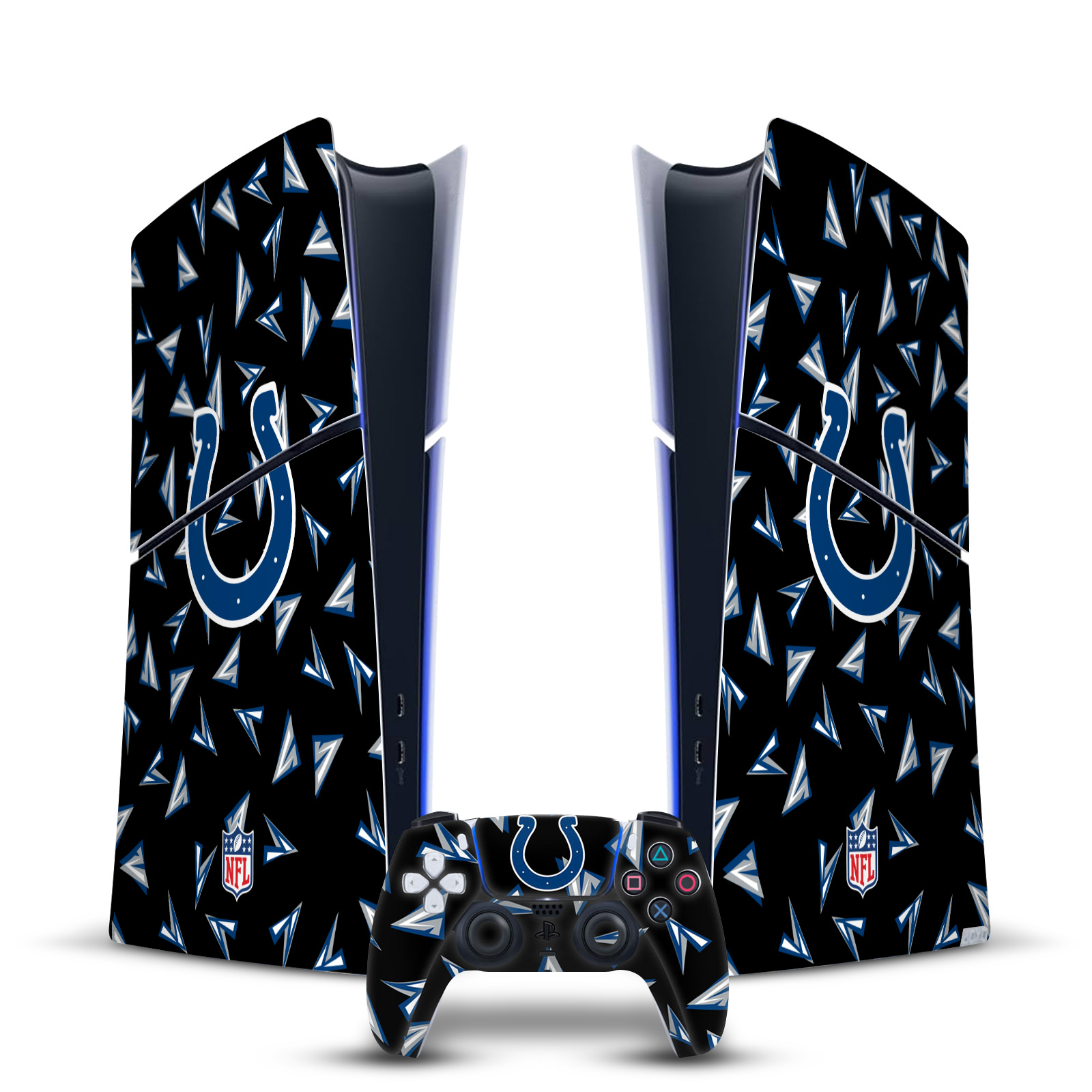 NFL INDIANAPOLIS COLTS VINYL SKIN FOR PS5 SLIM DIGITAL CONSOLE & CONTROLLER