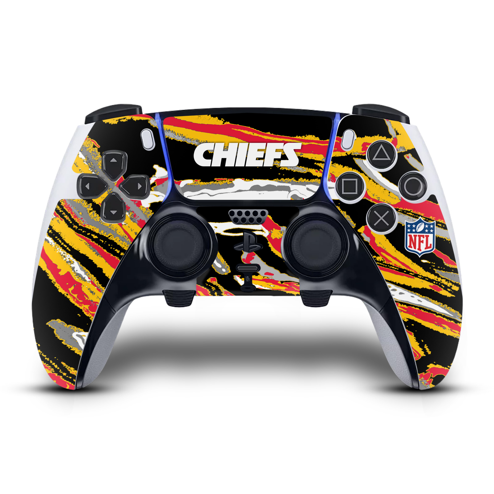 NFL KANSAS CITY CHIEFS VINYL SKIN DECAL FOR SONY PS5 DUALSENSE EDGE CONTROLLER