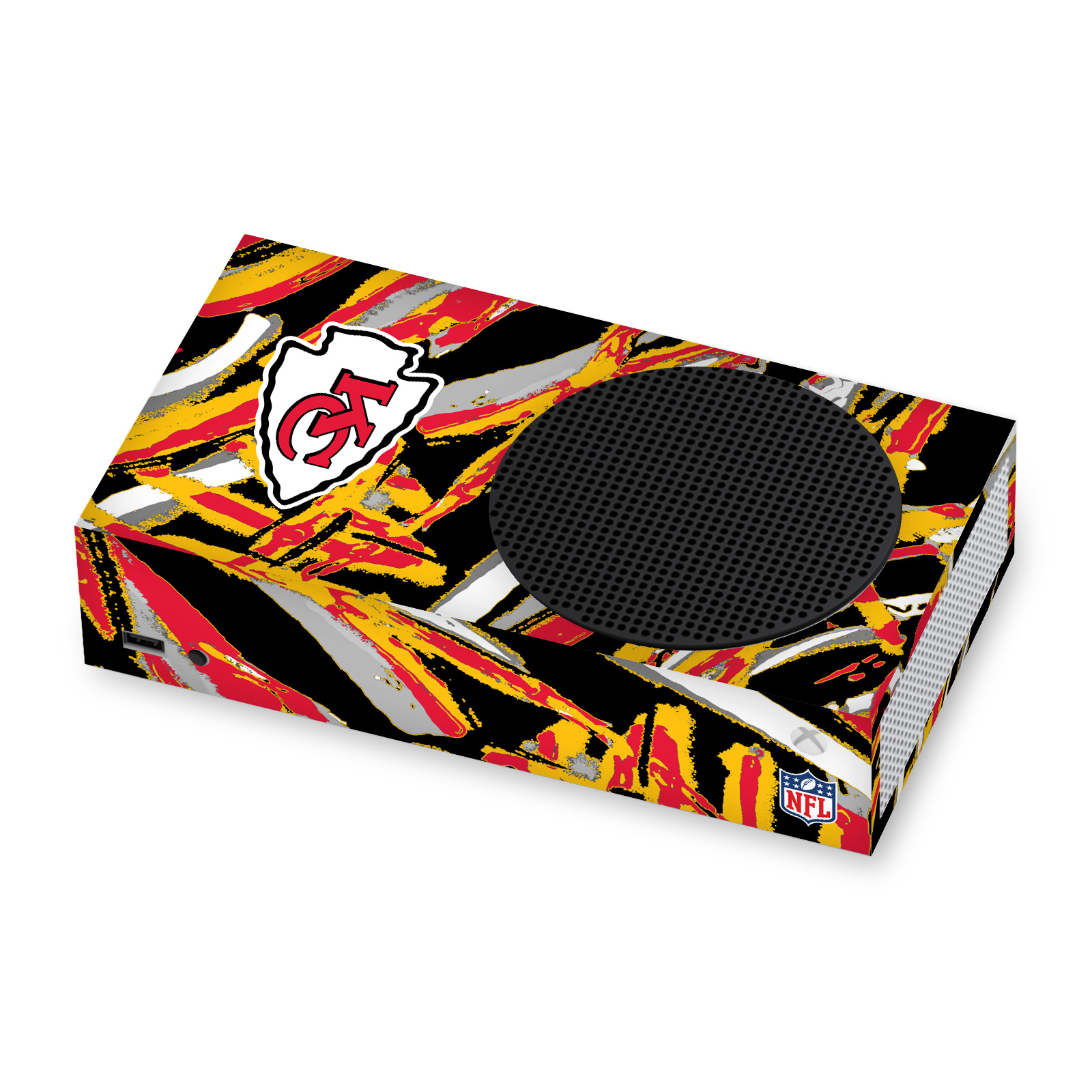 OFFICIAL NFL KANSAS CITY CHIEFS VINYL SKIN DECAL FOR XBOX SERIES S CONSOLE