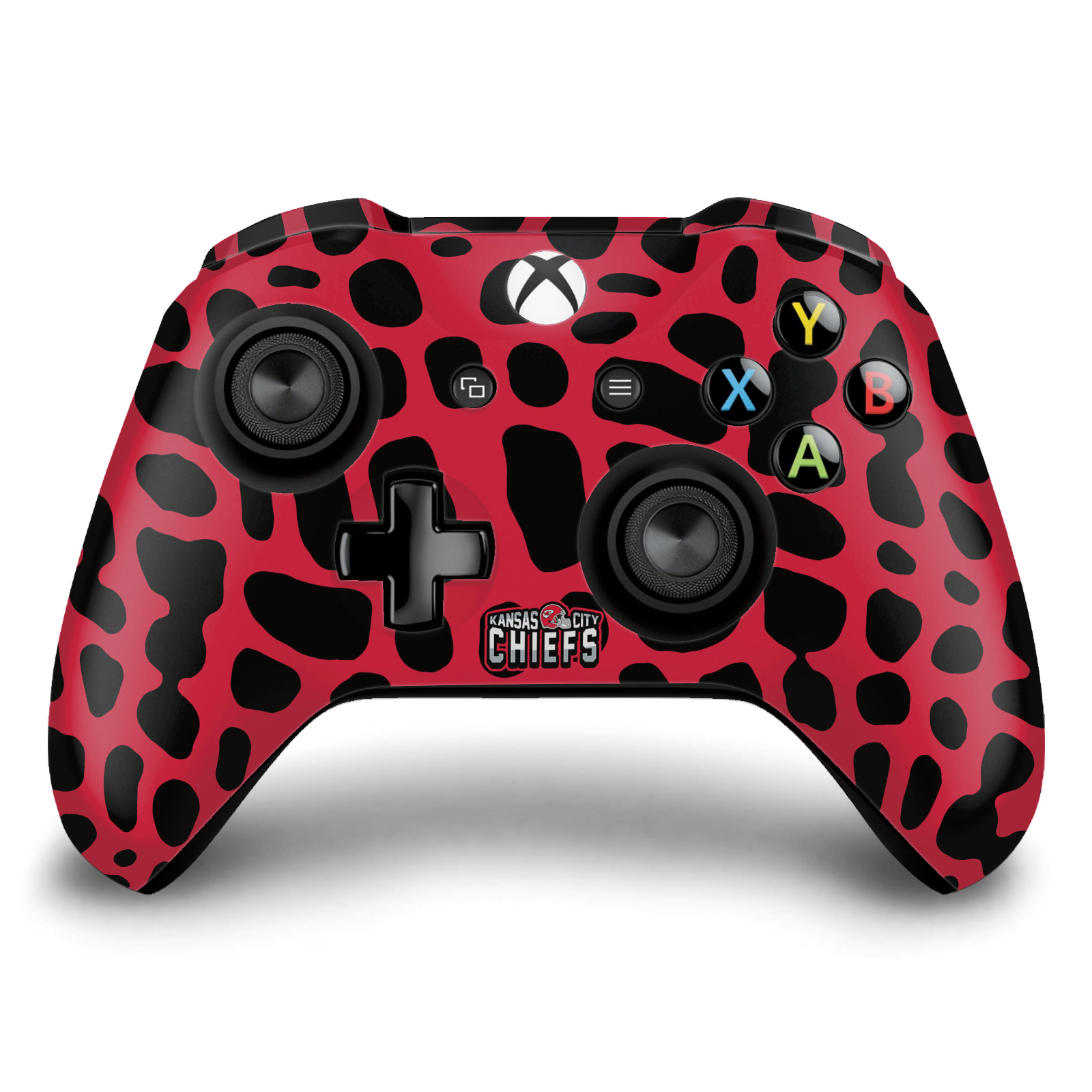 OFFICIAL NFL KANSAS CITY CHIEFS VINYL SKIN DECAL FOR XBOX ONE S / X CONTROLLER