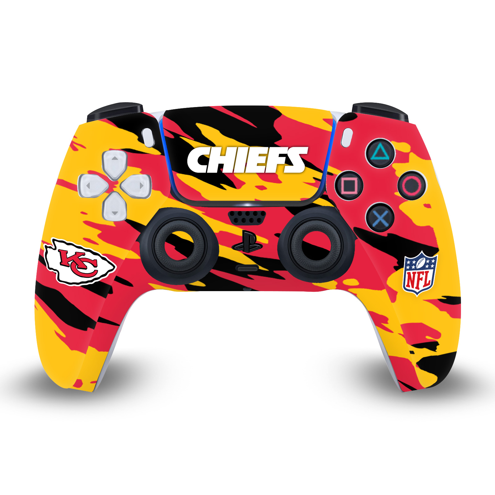 OFFICIAL NFL KANSAS CITY CHIEFS VINYL SKIN FOR PS5 SONY DUALSENSE CONTROLLER