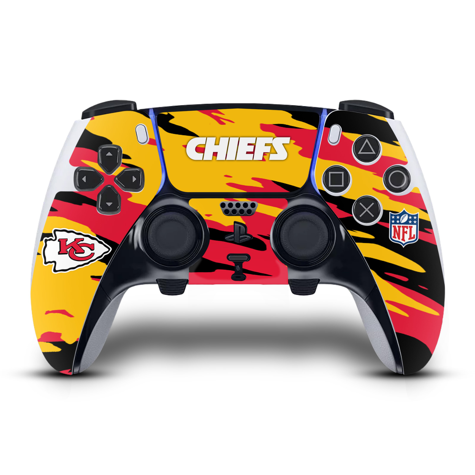 NFL KANSAS CITY CHIEFS VINYL SKIN DECAL FOR SONY PS5 DUALSENSE EDGE CONTROLLER