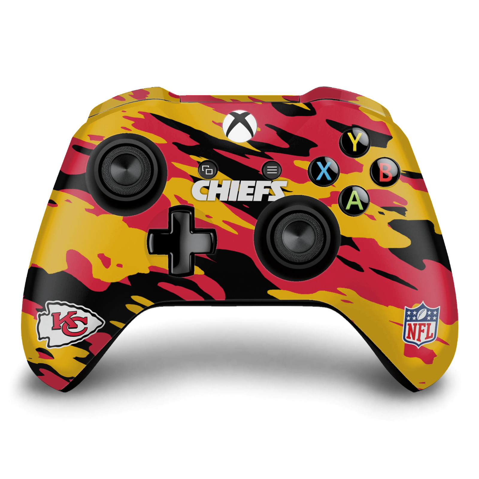 OFFICIAL NFL KANSAS CITY CHIEFS VINYL SKIN DECAL FOR XBOX ONE S / X CONTROLLER