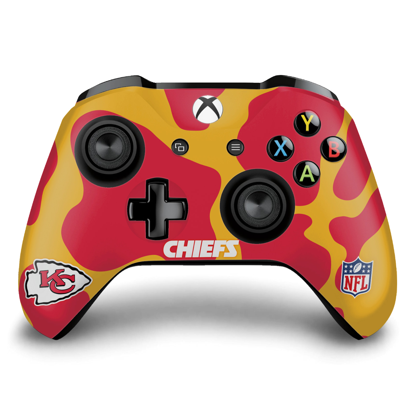 OFFICIAL NFL KANSAS CITY CHIEFS VINYL SKIN DECAL FOR XBOX ONE S / X CONTROLLER