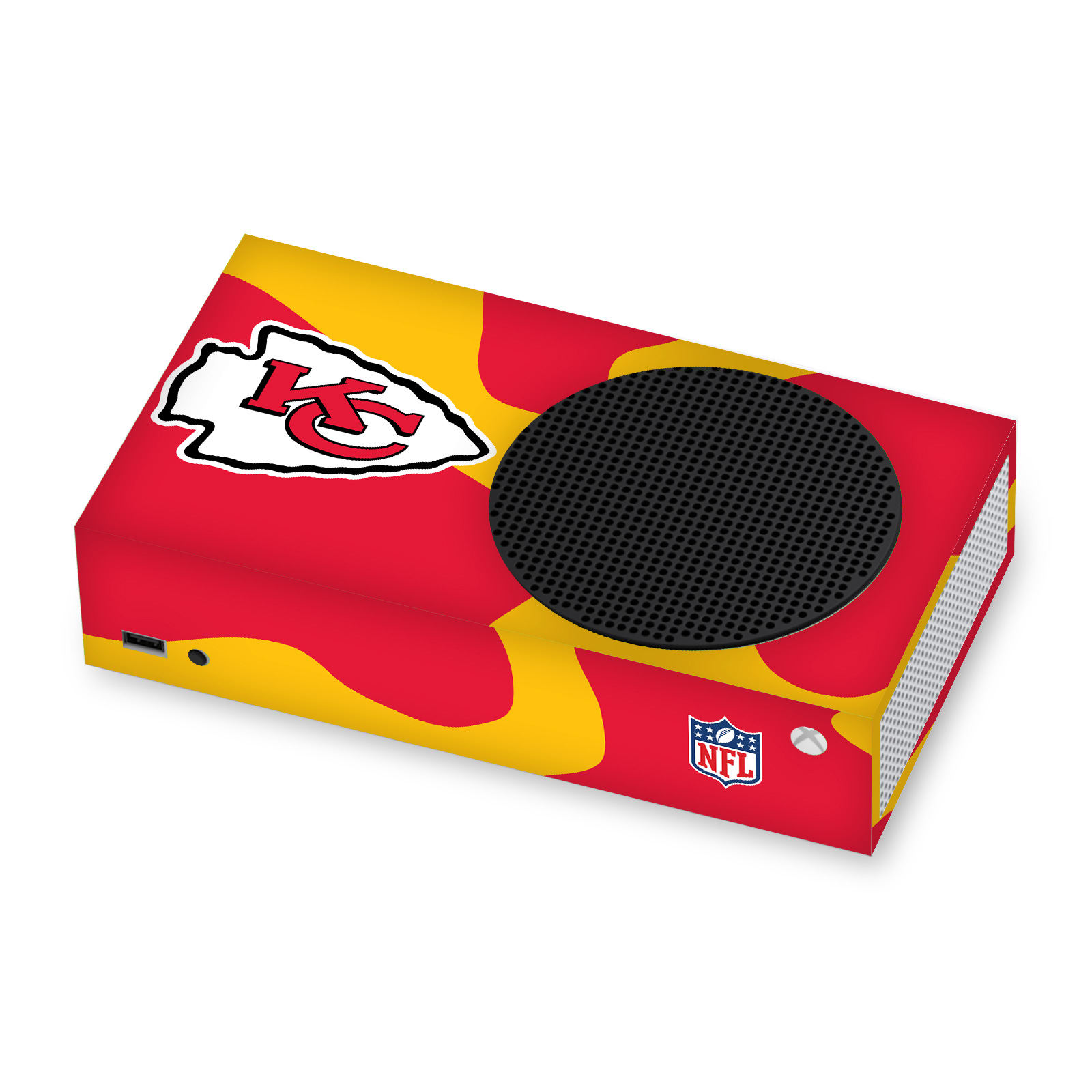 OFFICIAL NFL KANSAS CITY CHIEFS VINYL SKIN DECAL FOR XBOX SERIES S CONSOLE