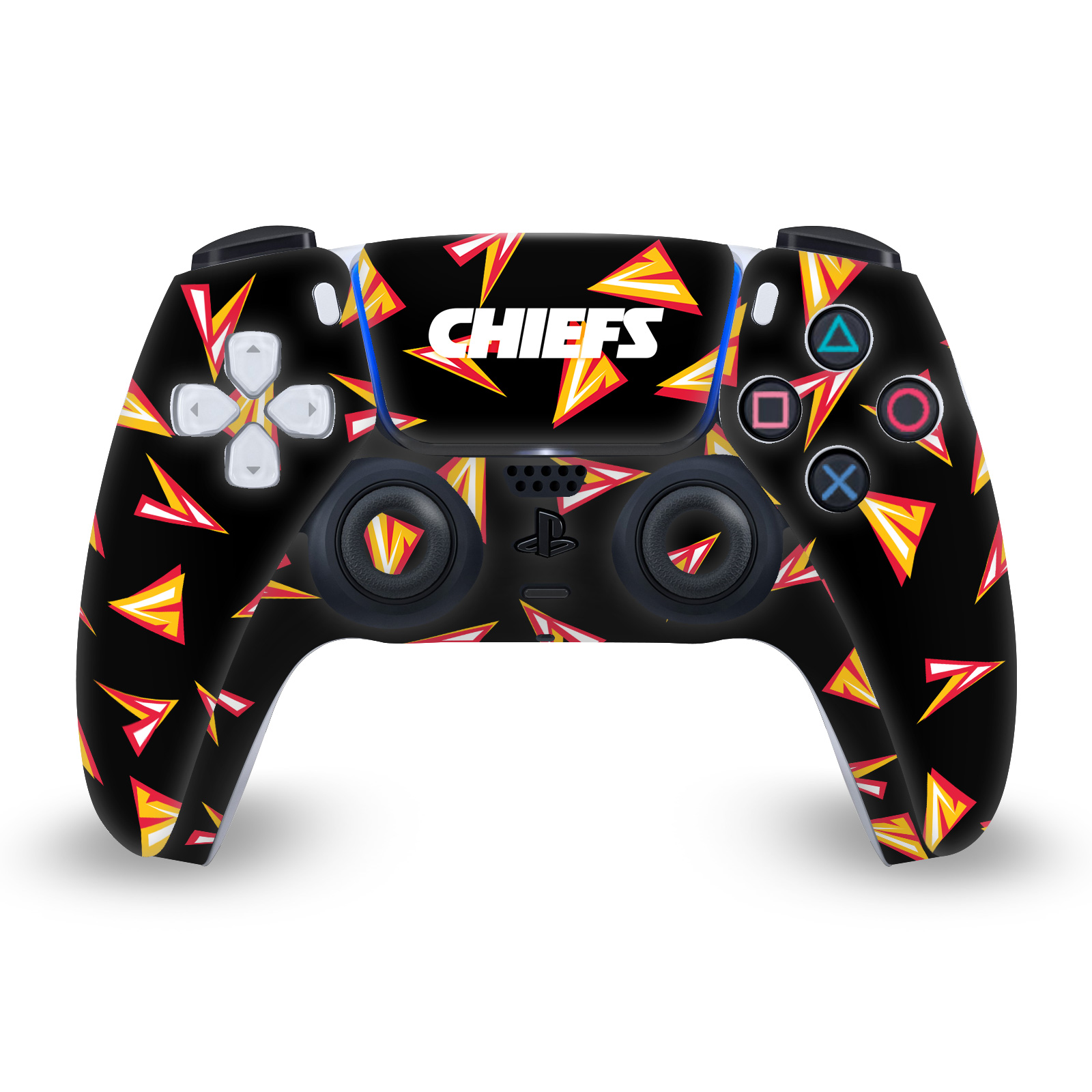 OFFICIAL NFL KANSAS CITY CHIEFS VINYL SKIN FOR PS5 SONY DUALSENSE CONTROLLER