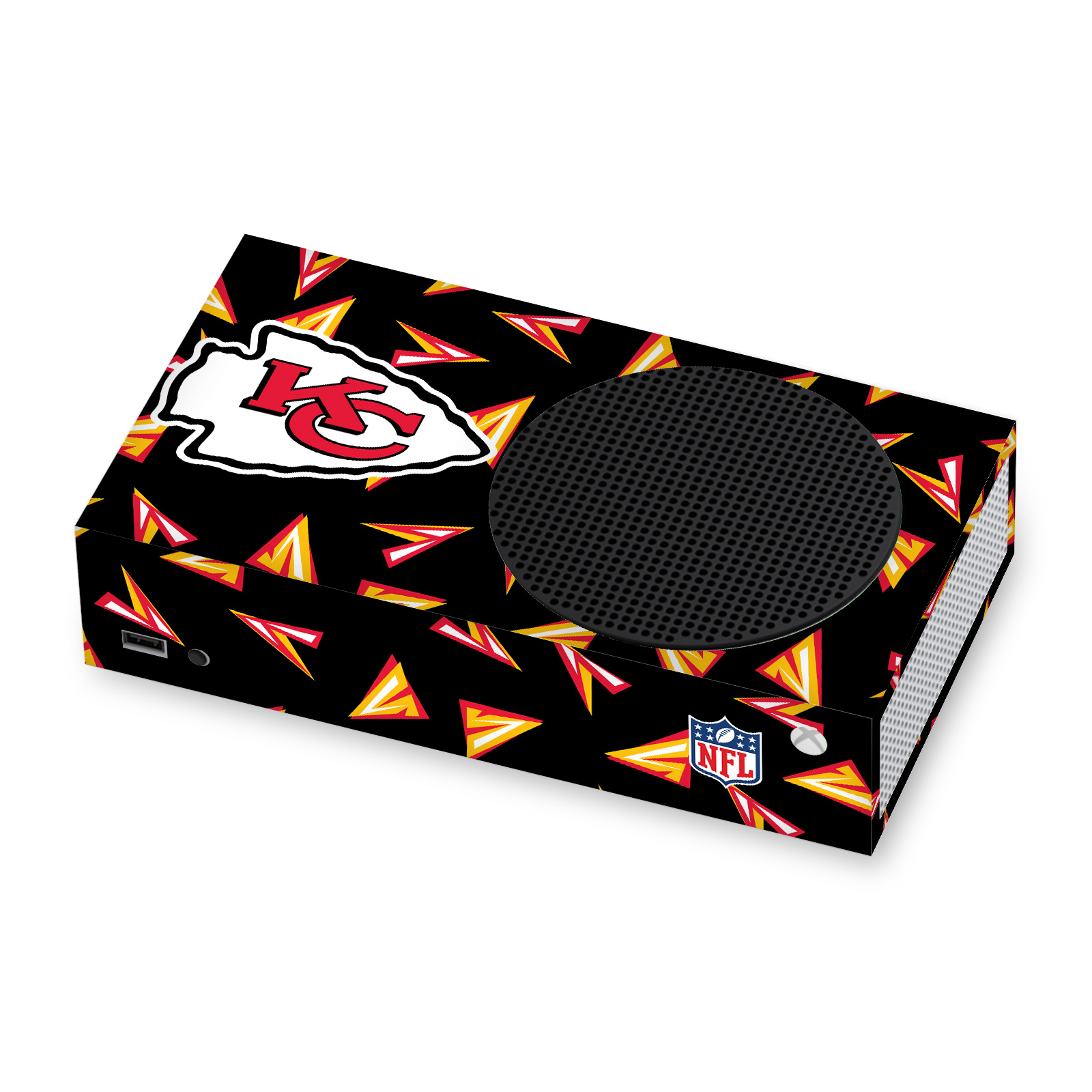 OFFICIAL NFL KANSAS CITY CHIEFS VINYL SKIN DECAL FOR XBOX SERIES S CONSOLE