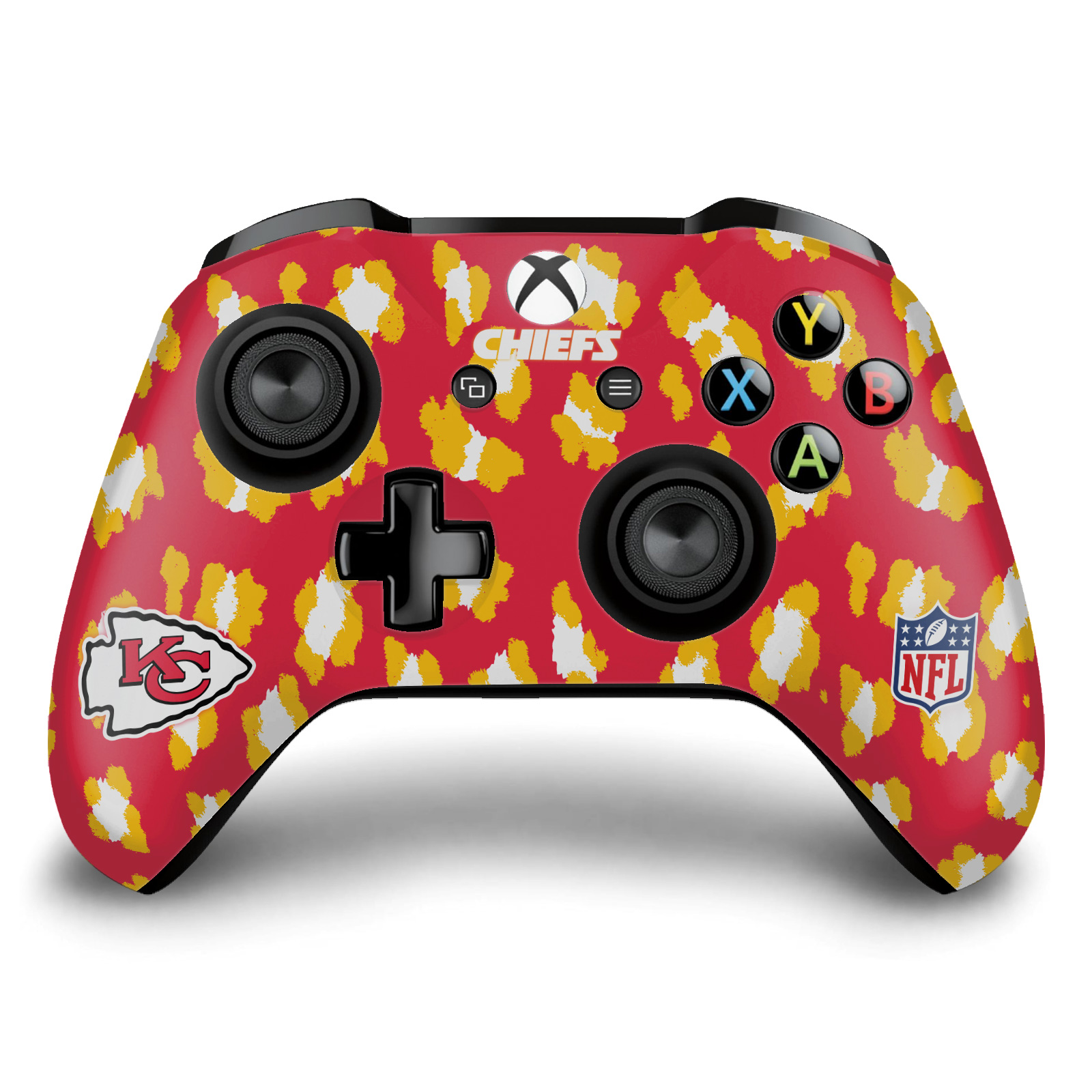 OFFICIAL NFL KANSAS CITY CHIEFS VINYL SKIN DECAL FOR XBOX ONE S / X CONTROLLER