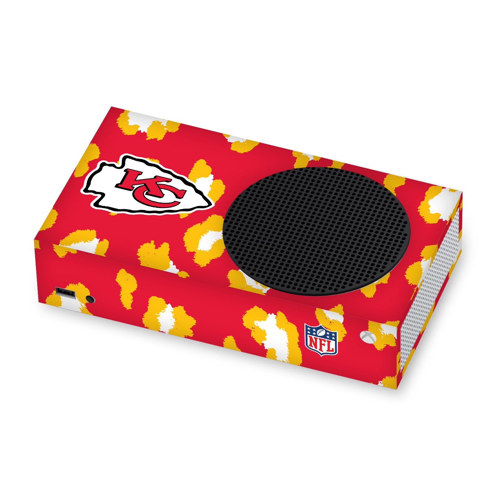 OFFICIAL NFL KANSAS CITY CHIEFS VINYL SKIN DECAL FOR XBOX SERIES S CONSOLE