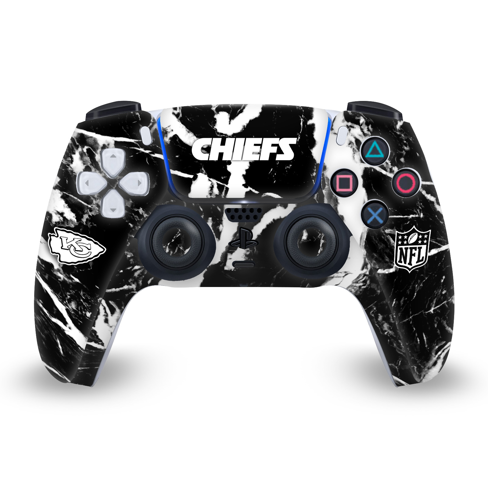 OFFICIAL NFL KANSAS CITY CHIEFS VINYL SKIN FOR PS5 SONY DUALSENSE CONTROLLER