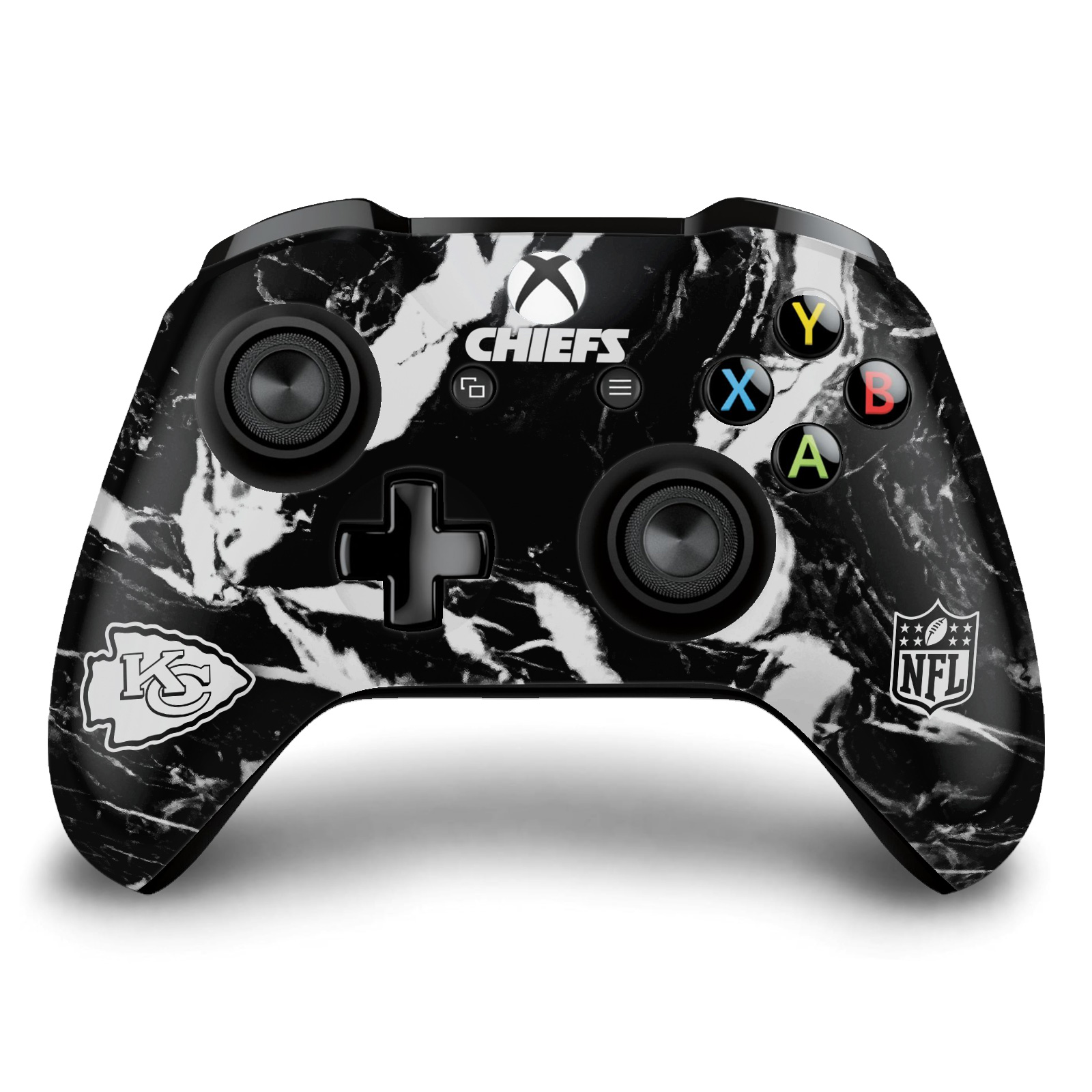 OFFICIAL NFL KANSAS CITY CHIEFS VINYL SKIN DECAL FOR XBOX ONE S / X CONTROLLER