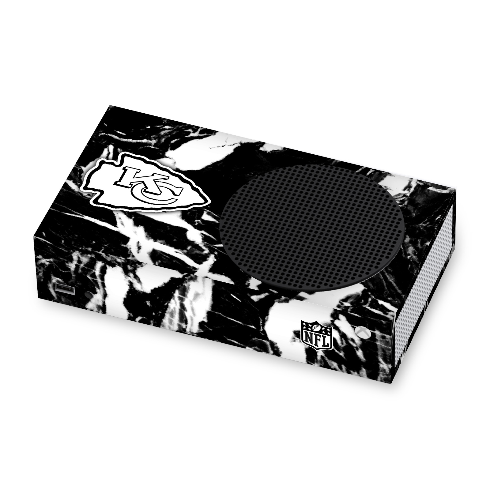 OFFICIAL NFL KANSAS CITY CHIEFS VINYL SKIN DECAL FOR XBOX SERIES S CONSOLE