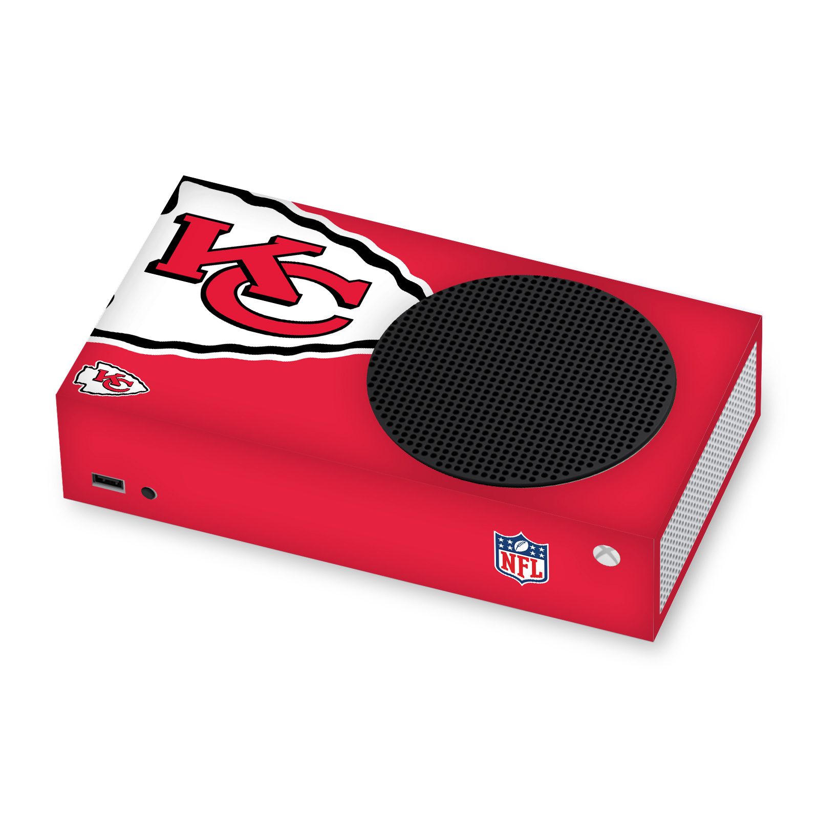 OFFICIAL NFL KANSAS CITY CHIEFS VINYL SKIN DECAL FOR XBOX SERIES S CONSOLE