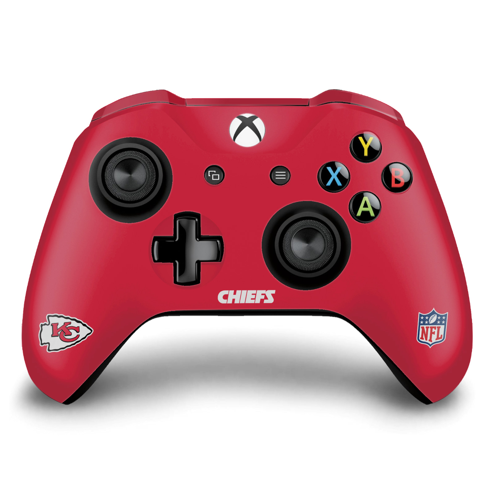 OFFICIAL NFL KANSAS CITY CHIEFS VINYL SKIN DECAL FOR XBOX ONE S / X CONTROLLER