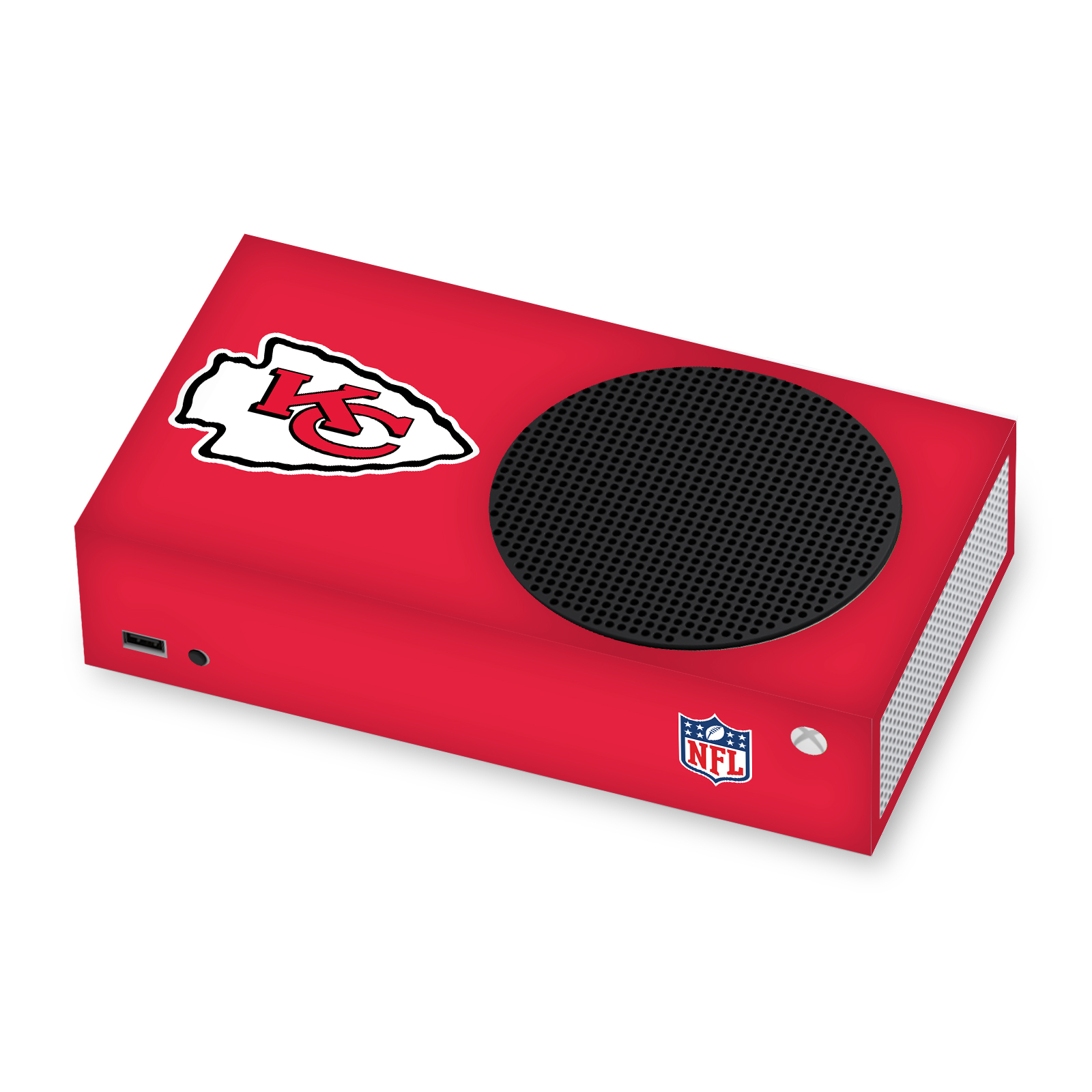 OFFICIAL NFL KANSAS CITY CHIEFS VINYL SKIN DECAL FOR XBOX SERIES S CONSOLE