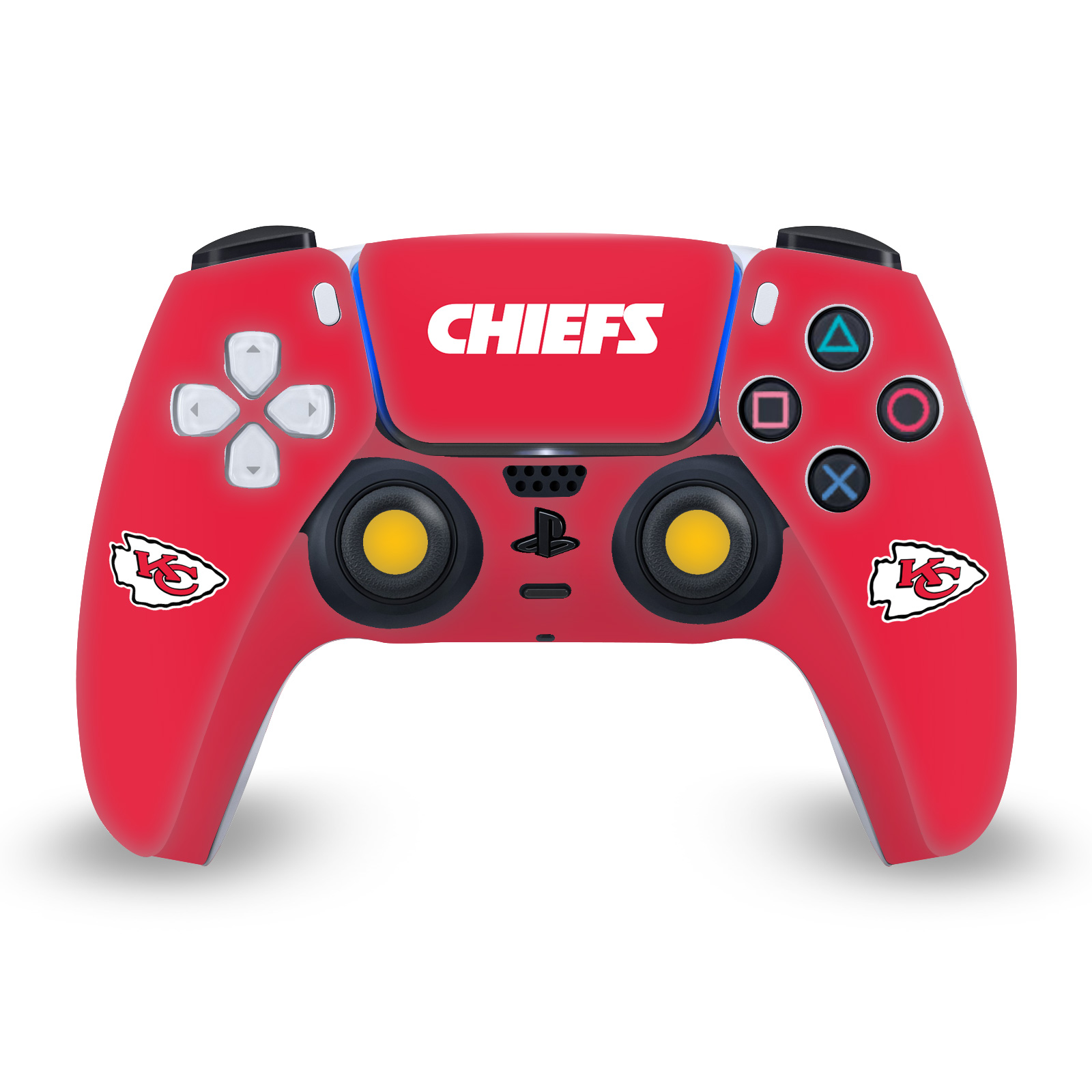 OFFICIAL NFL KANSAS CITY CHIEFS VINYL SKIN FOR PS5 SONY DUALSENSE CONTROLLER