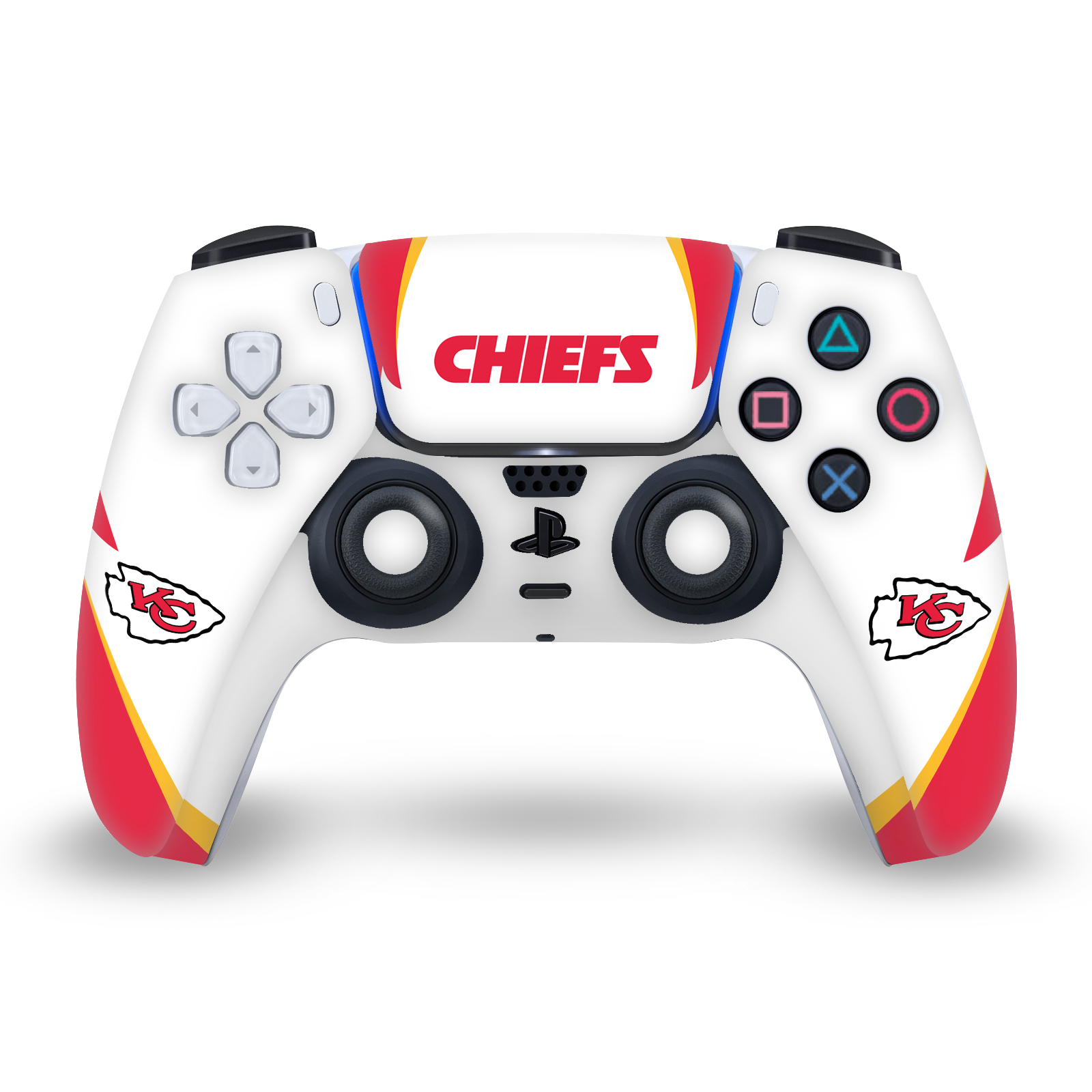 OFFICIAL NFL KANSAS CITY CHIEFS VINYL SKIN FOR PS5 SONY DUALSENSE CONTROLLER