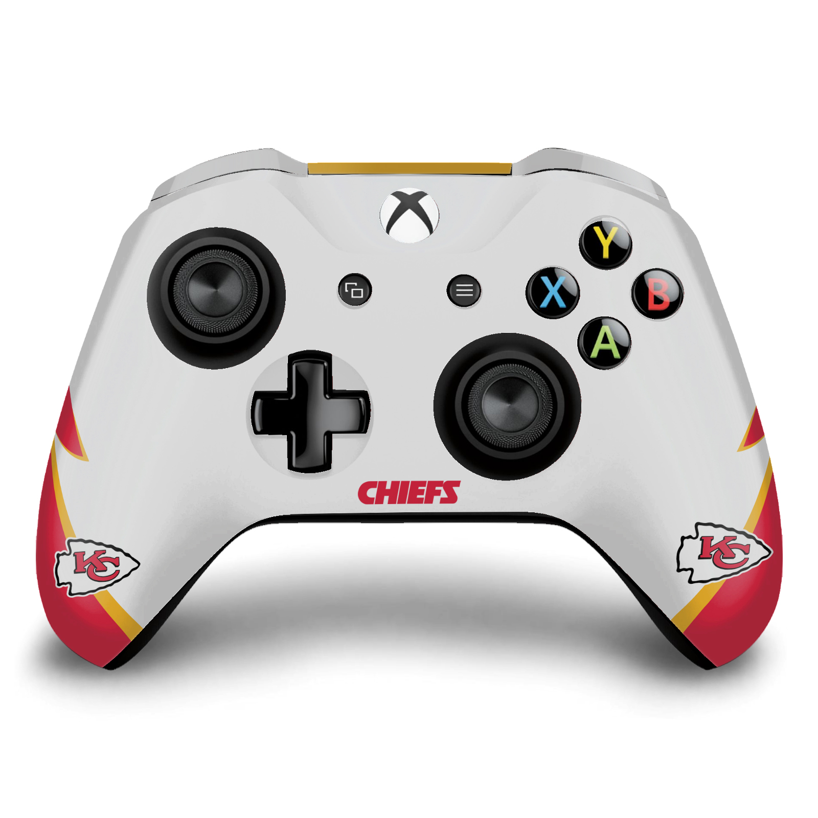 OFFICIAL NFL KANSAS CITY CHIEFS VINYL SKIN DECAL FOR XBOX ONE S / X CONTROLLER