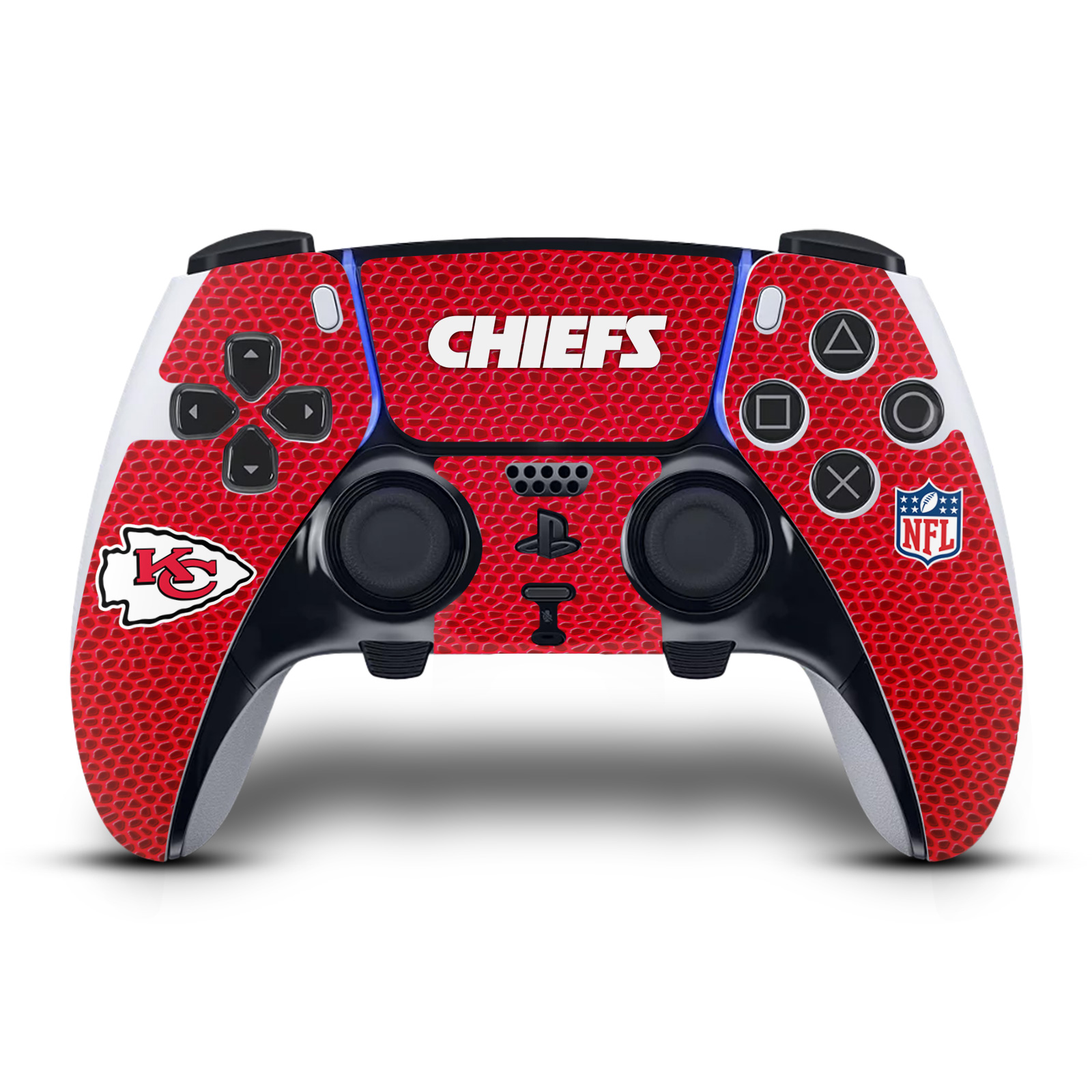 NFL KANSAS CITY CHIEFS VINYL SKIN DECAL FOR SONY PS5 DUALSENSE EDGE CONTROLLER