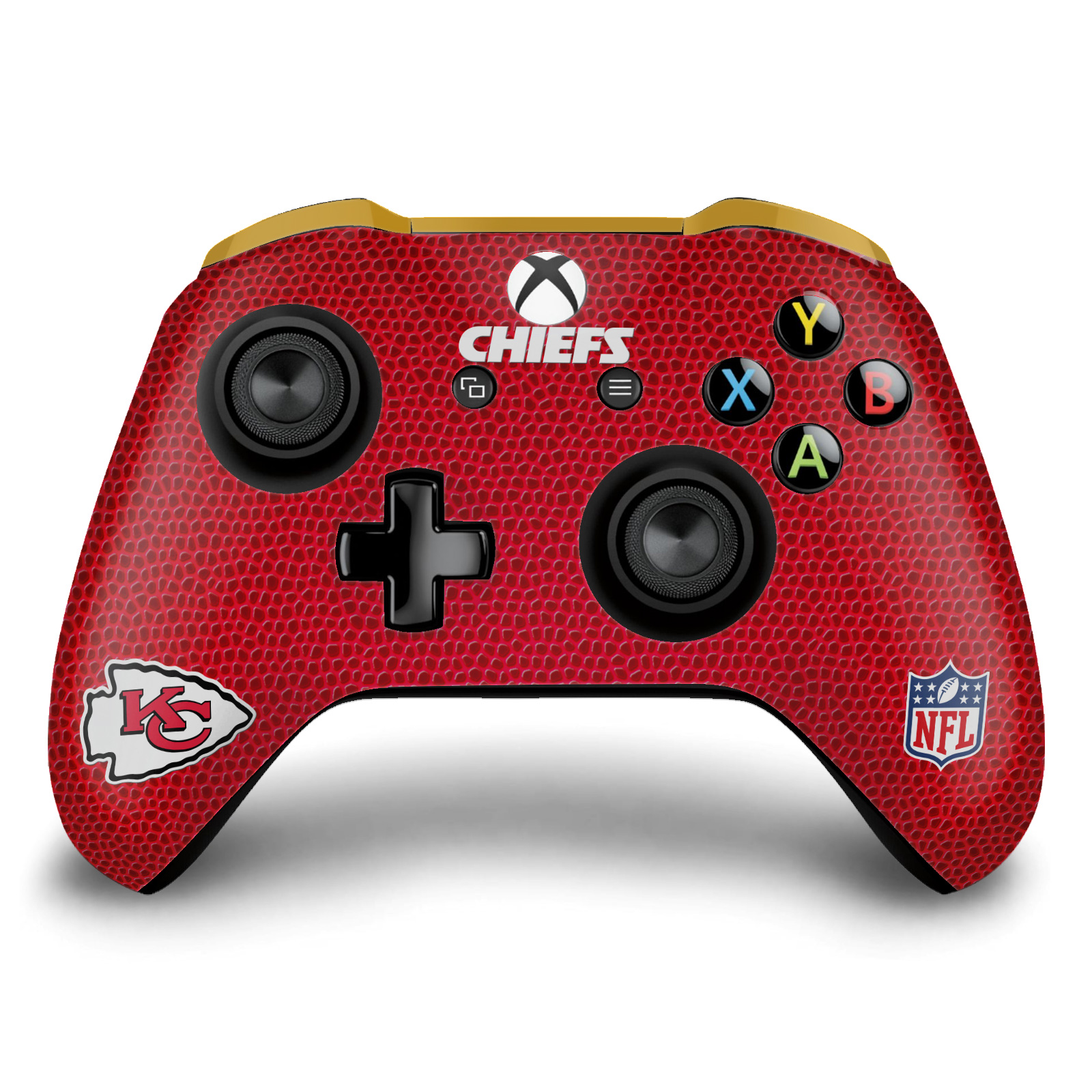 OFFICIAL NFL KANSAS CITY CHIEFS VINYL SKIN DECAL FOR XBOX ONE S / X CONTROLLER