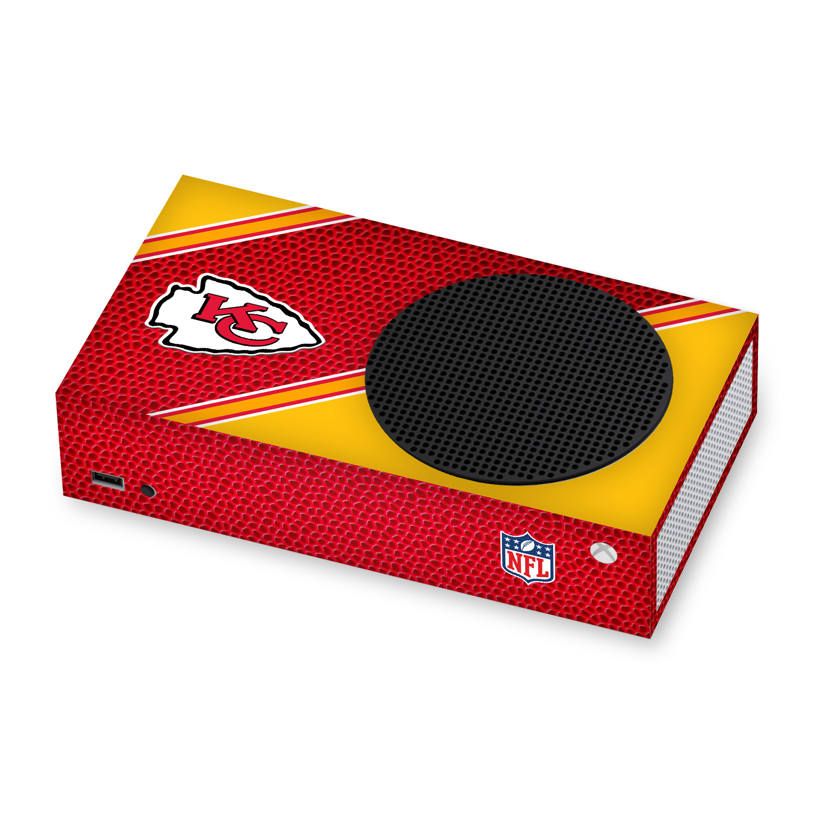 OFFICIAL NFL KANSAS CITY CHIEFS VINYL SKIN DECAL FOR XBOX SERIES S CONSOLE