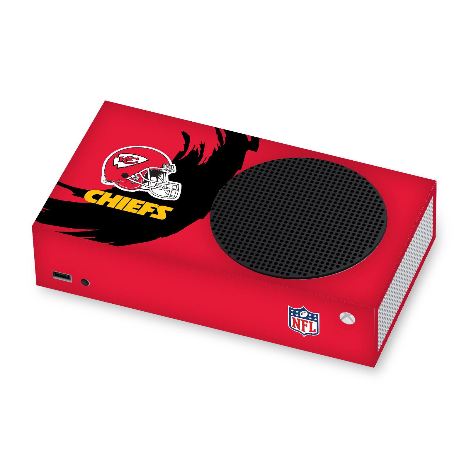 OFFICIAL NFL KANSAS CITY CHIEFS VINYL SKIN DECAL FOR XBOX SERIES S CONSOLE