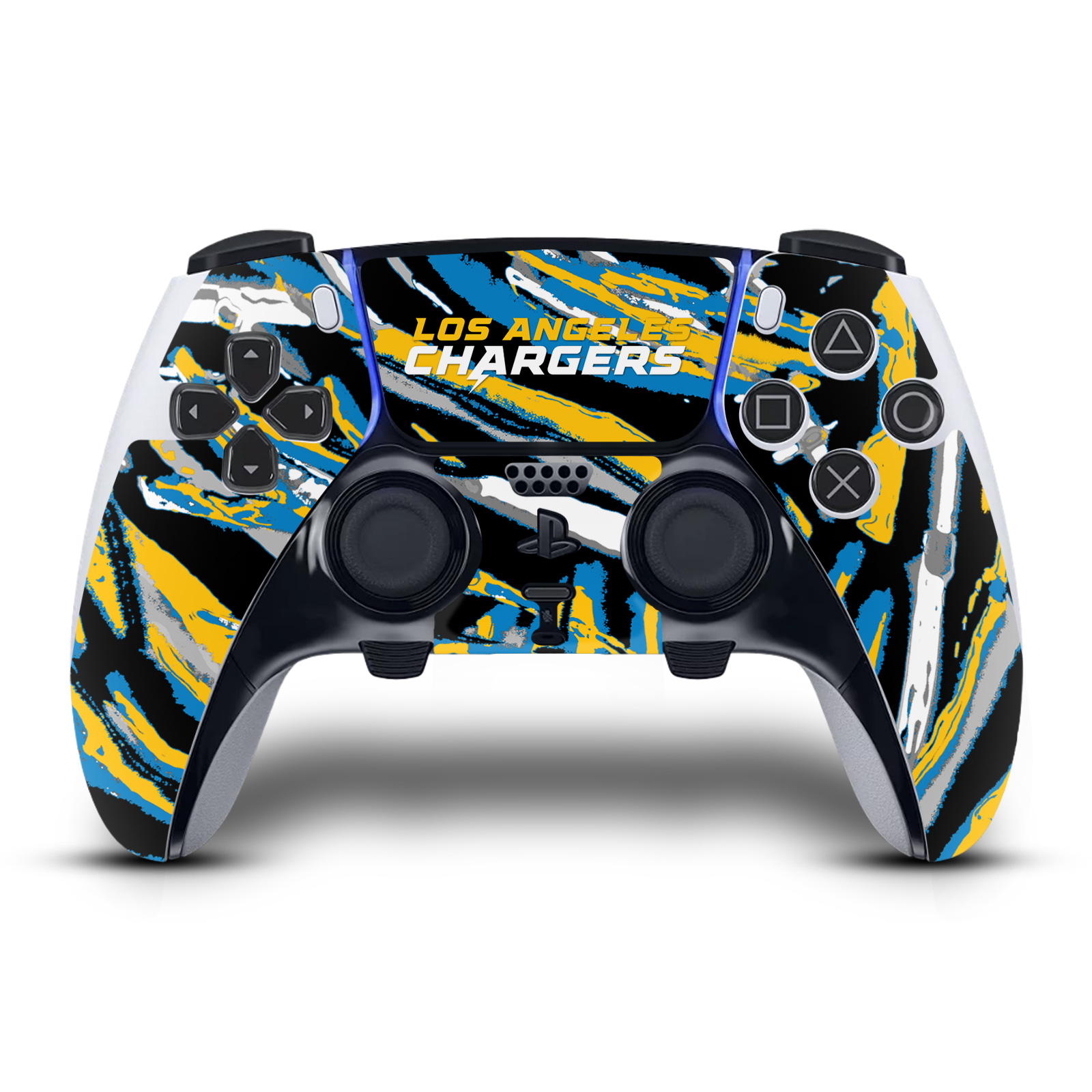 NFL LOS ANGELES CHARGERS VINYL SKIN DECAL FOR SONY PS5 DUALSENSE EDGE CONTROLLER