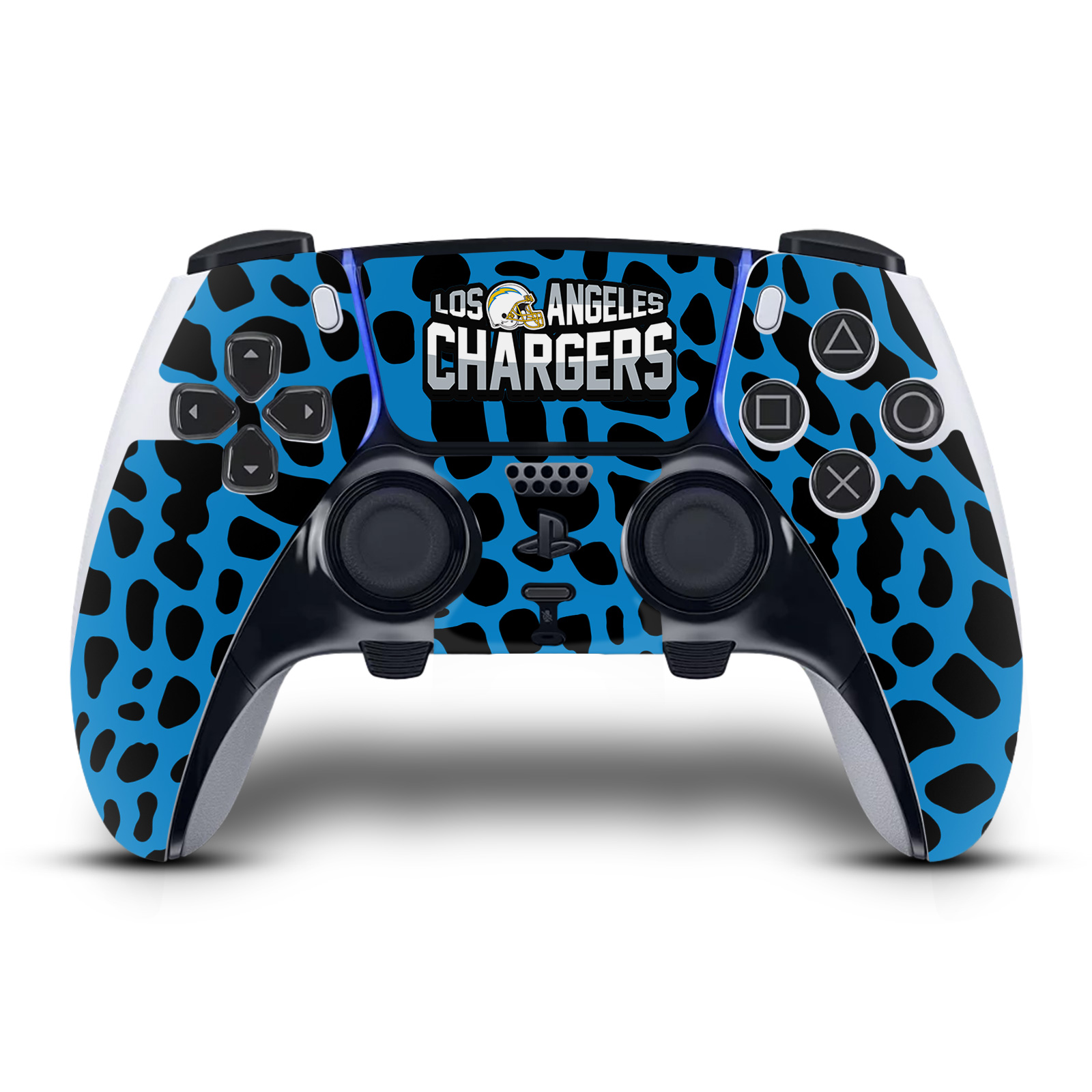 NFL LOS ANGELES CHARGERS VINYL SKIN DECAL FOR SONY PS5 DUALSENSE EDGE CONTROLLER