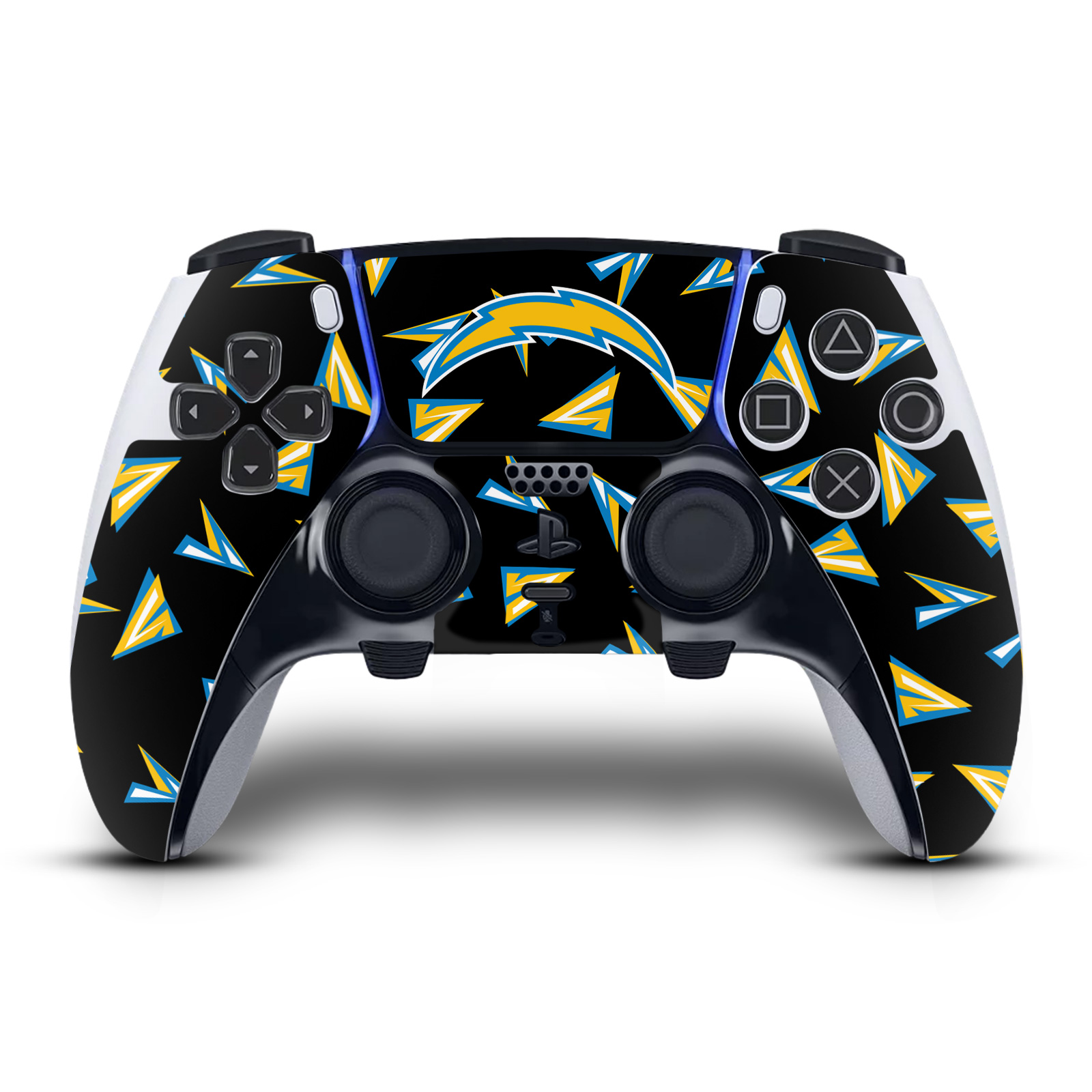 NFL LOS ANGELES CHARGERS VINYL SKIN DECAL FOR SONY PS5 DUALSENSE EDGE CONTROLLER