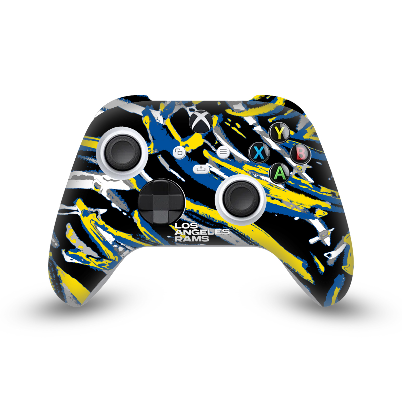 OFFICIAL NFL LOS ANGELES RAMS VINYL SKIN FOR XBOX SERIES X / SERIES S CONTROLLER