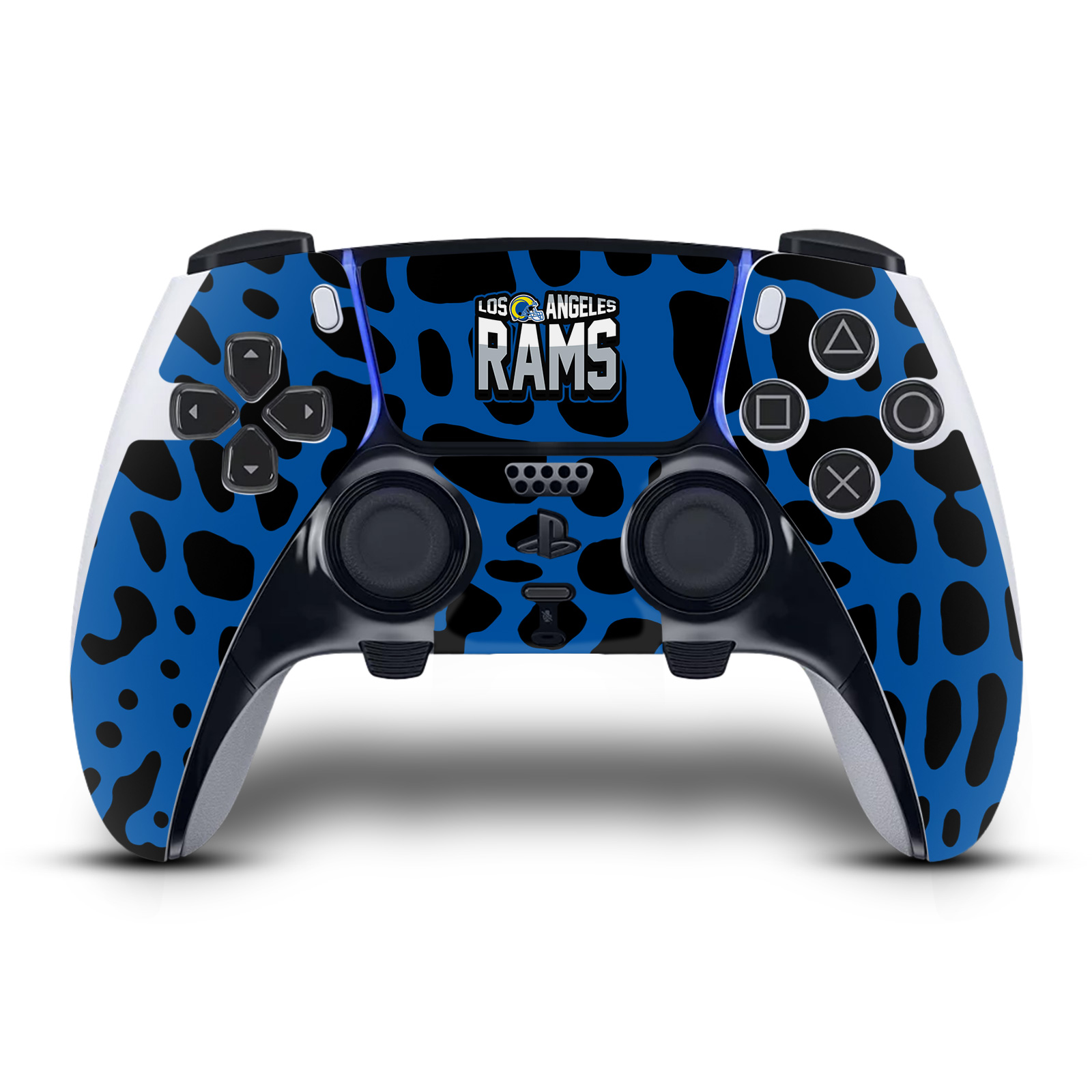 OFFICIAL NFL LOS ANGELES RAMS VINYL SKIN FOR SONY PS5 DUALSENSE EDGE CONTROLLER