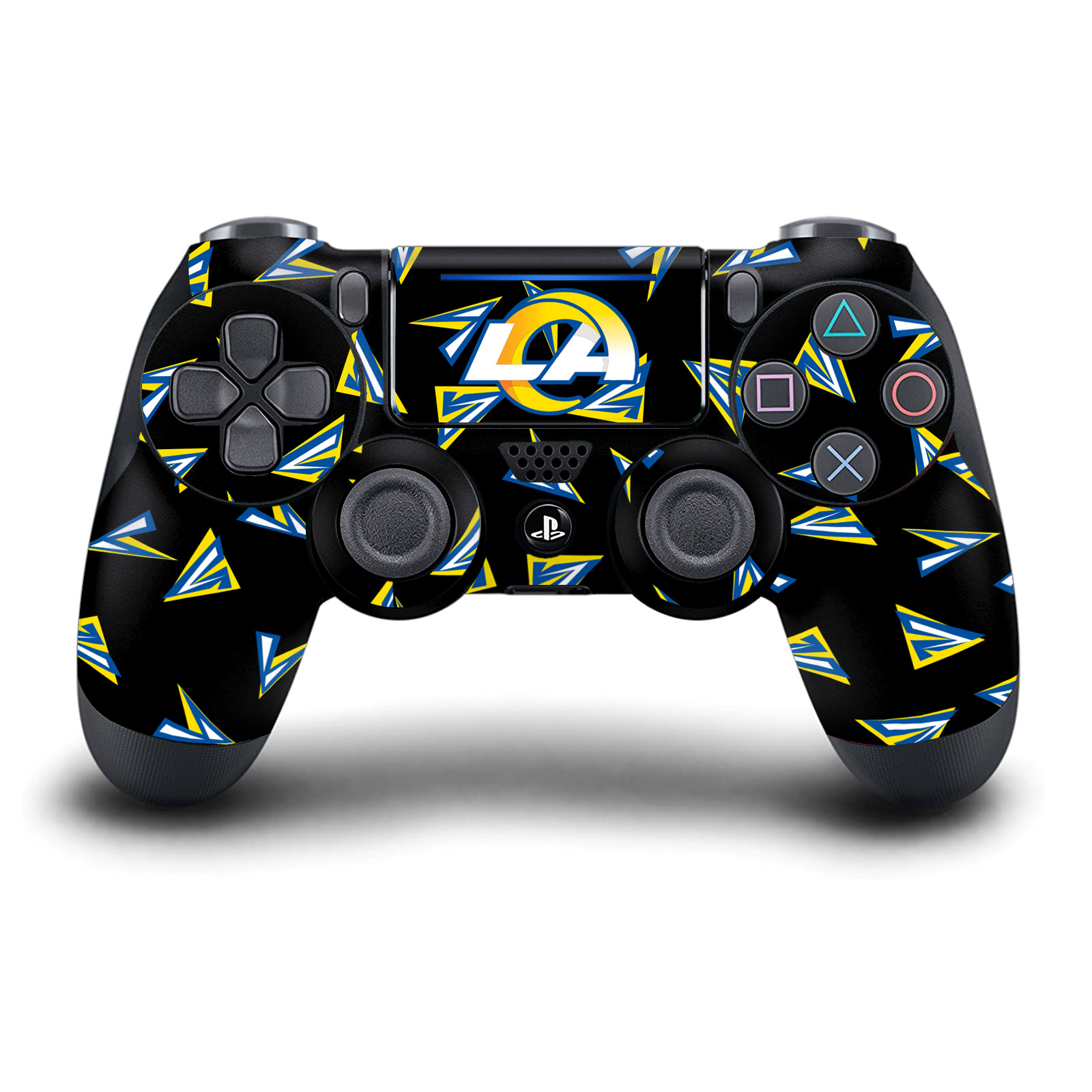 OFFICIAL NFL LOS ANGELES RAMS VINYL SKIN DECAL FOR DUALSHOCK 4 CONTROLLER