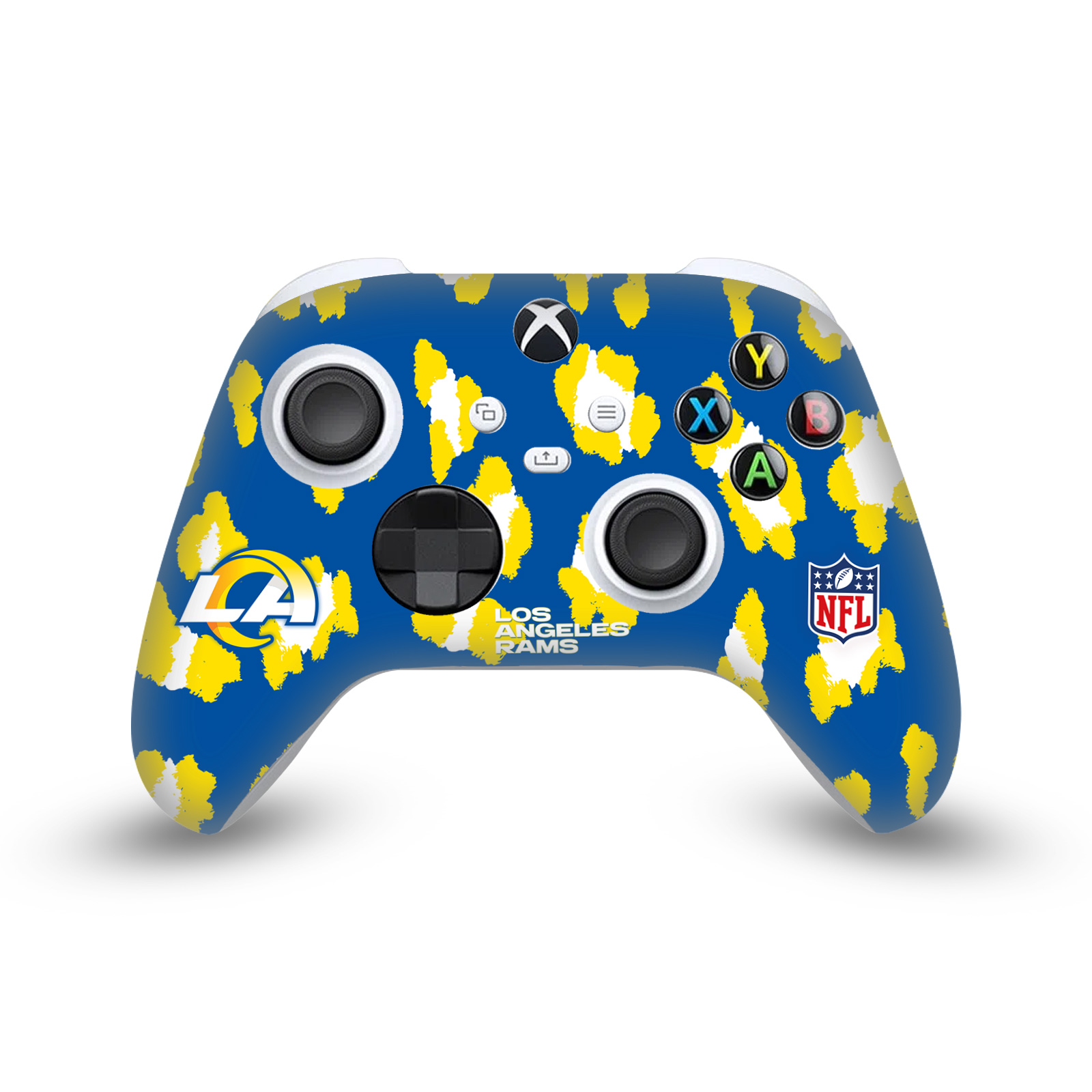 OFFICIAL NFL LOS ANGELES RAMS VINYL SKIN FOR XBOX SERIES X / SERIES S CONTROLLER