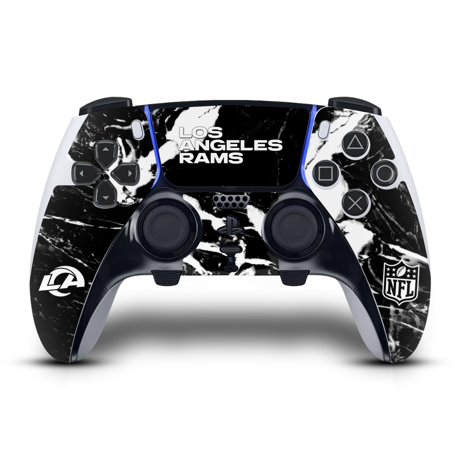 OFFICIAL NFL LOS ANGELES RAMS VINYL SKIN FOR SONY PS5 DUALSENSE EDGE CONTROLLER