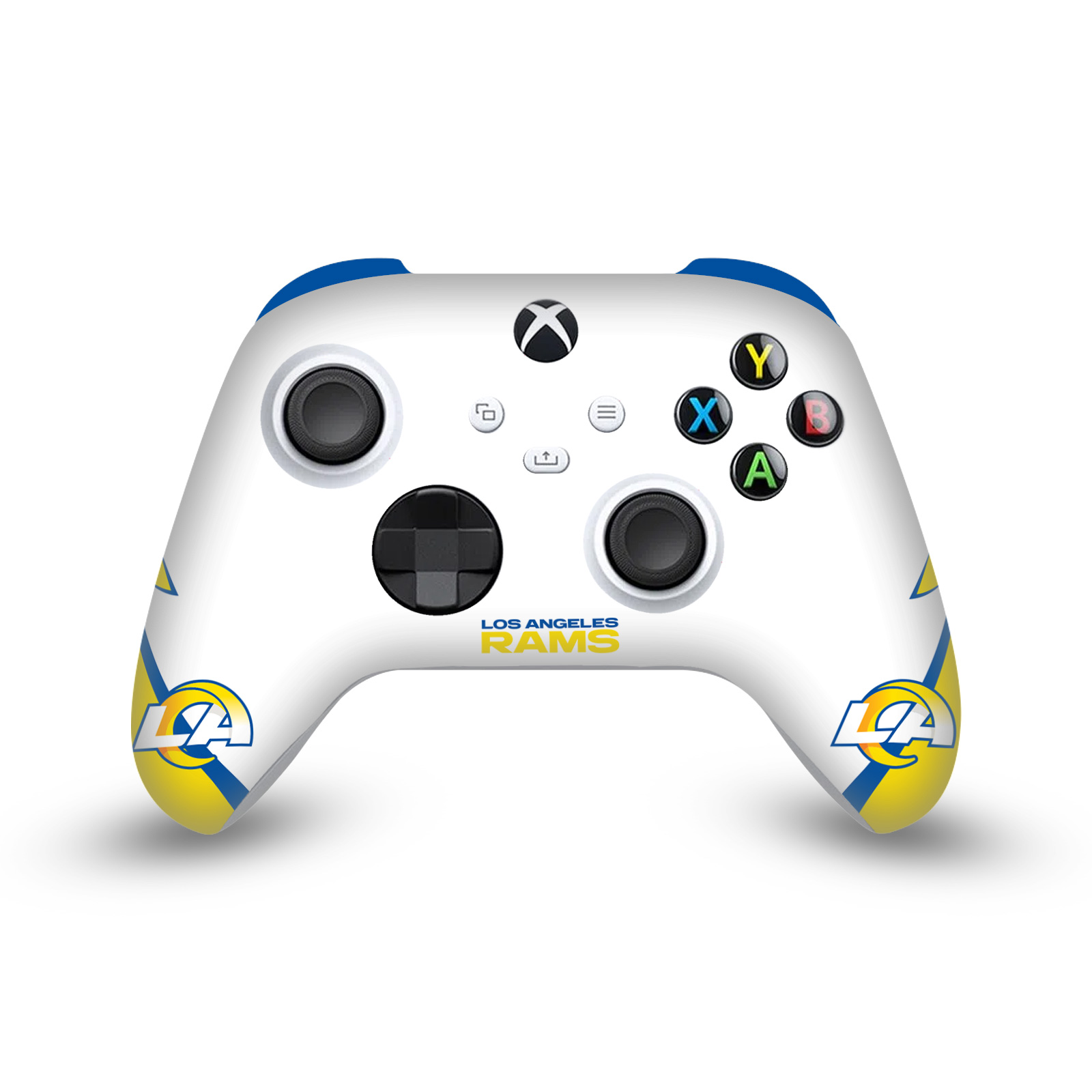 OFFICIAL NFL LOS ANGELES RAMS VINYL SKIN FOR XBOX SERIES X / SERIES S CONTROLLER