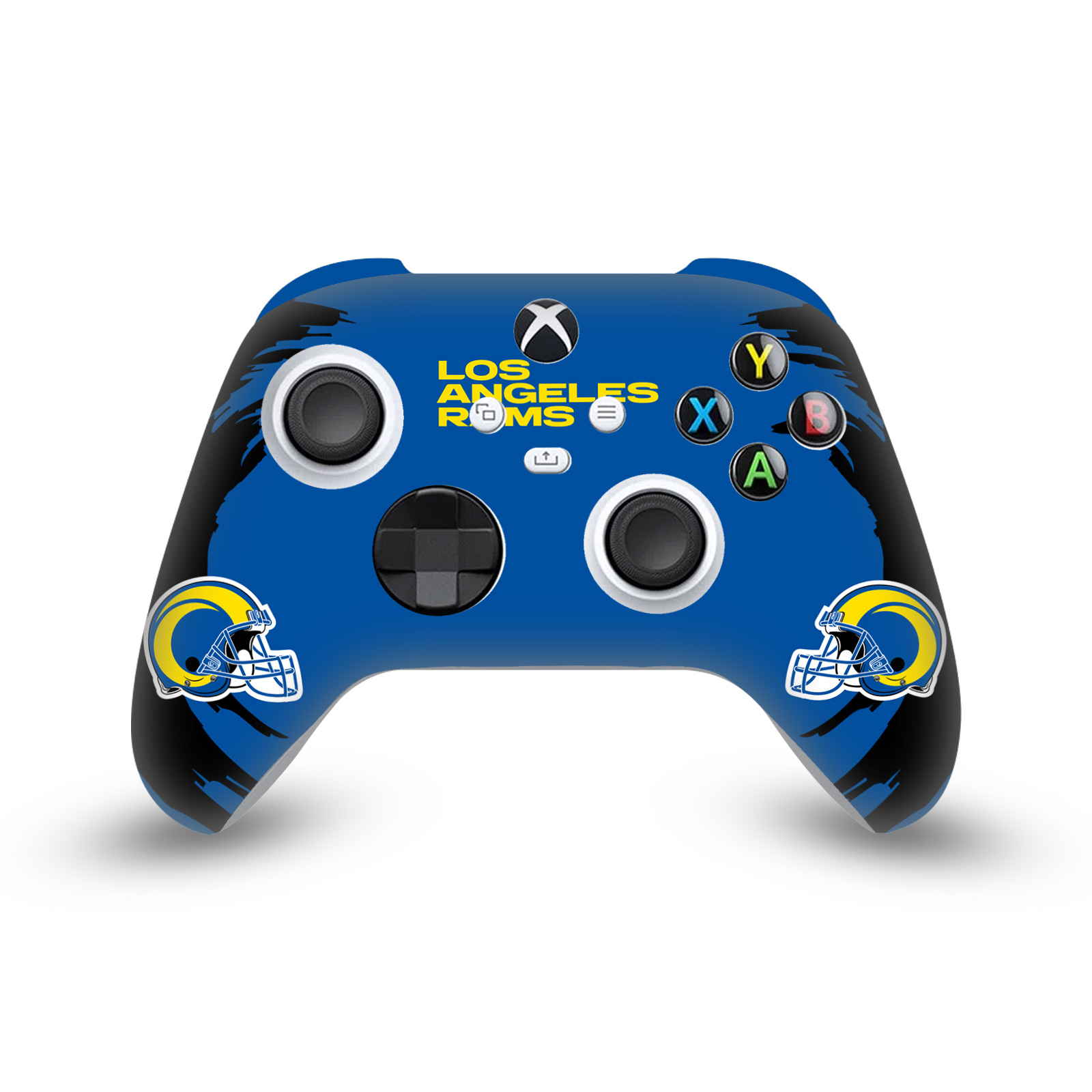 OFFICIAL NFL LOS ANGELES RAMS VINYL SKIN FOR XBOX SERIES X / SERIES S CONTROLLER