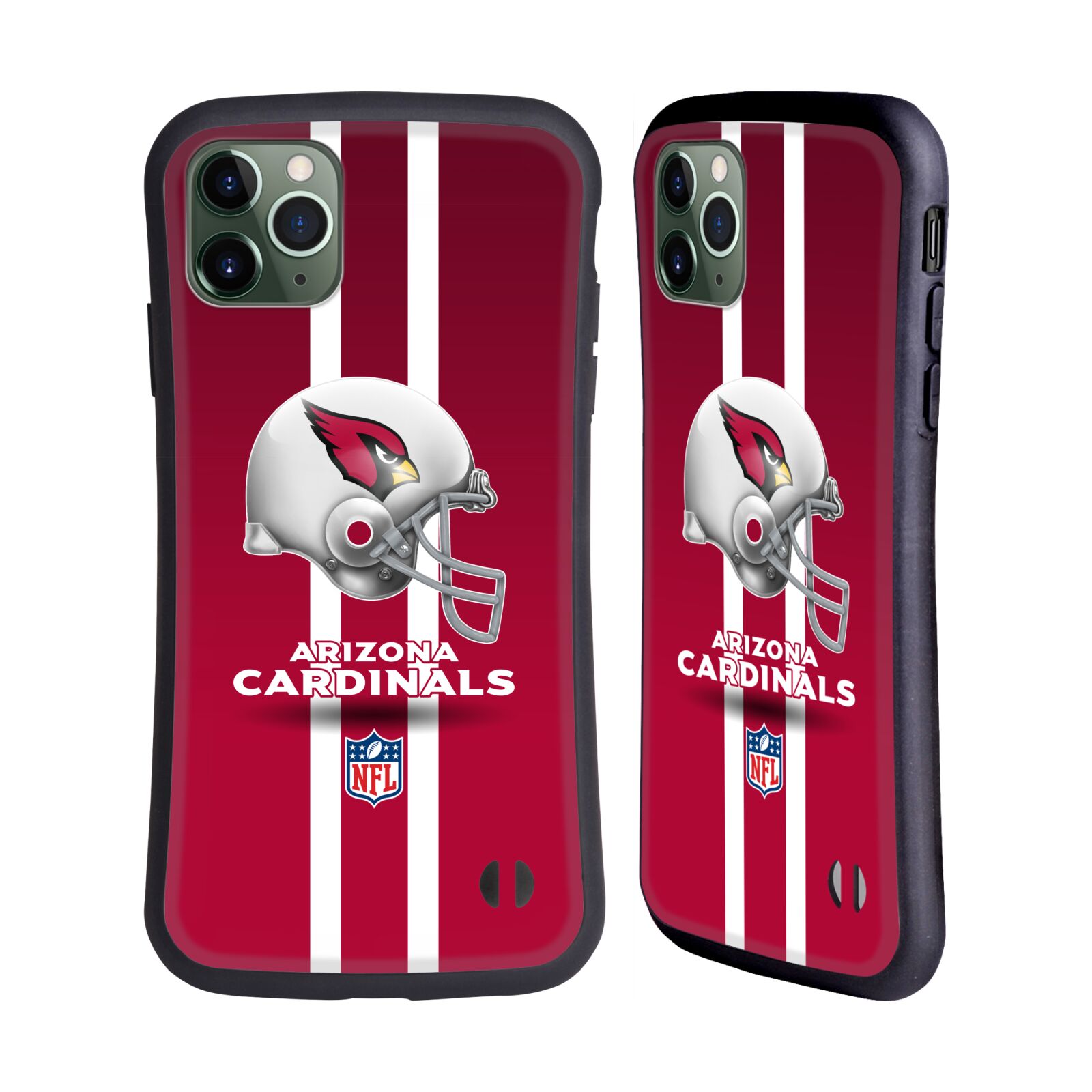 OFFICIAL NFL ARIZONA CARDINALS LOGO HYBRID CASE FOR APPLE iPHONES PHONES - Picture 12 of 14