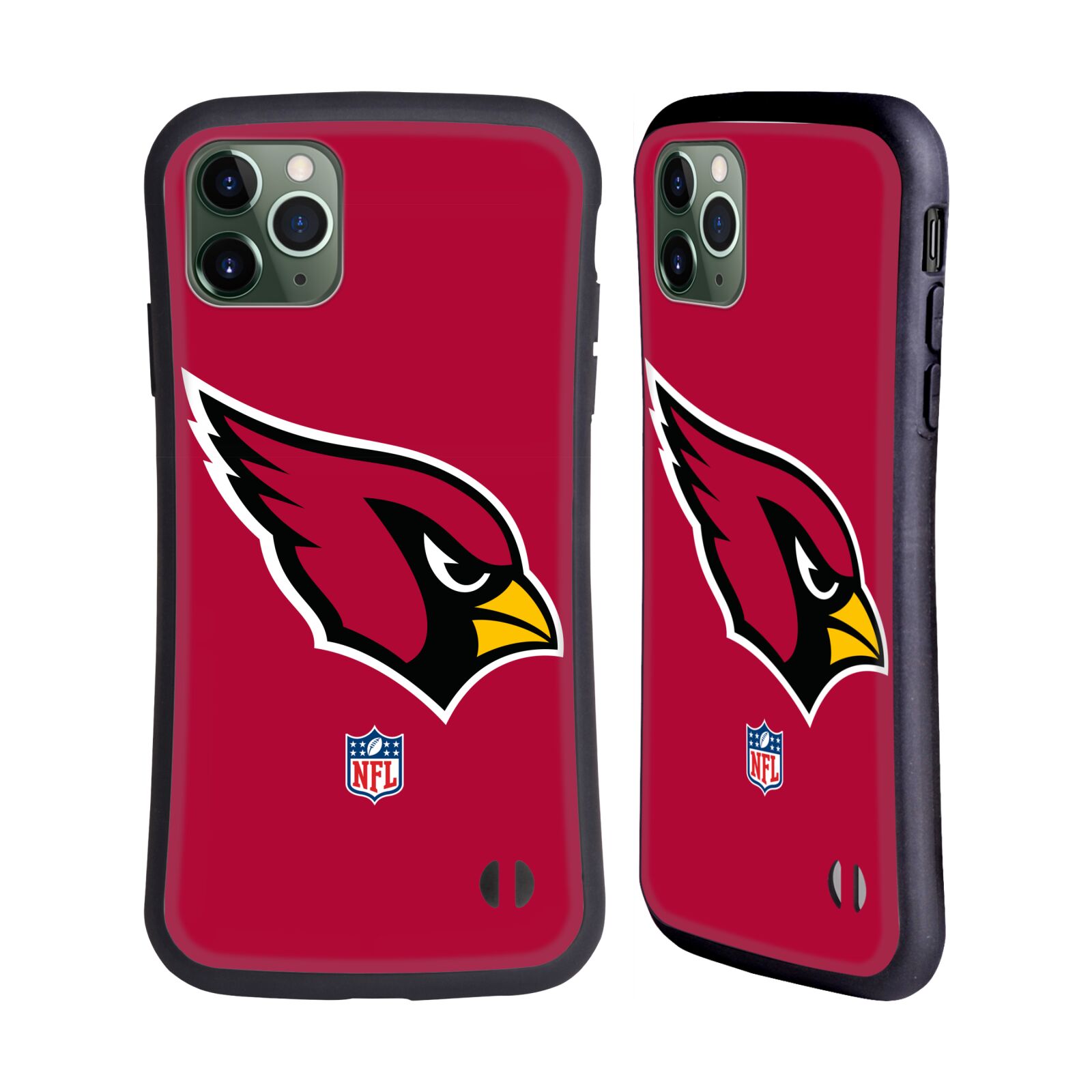 OFFICIAL NFL ARIZONA CARDINALS LOGO HYBRID CASE FOR APPLE iPHONES PHONES - Picture 13 of 14